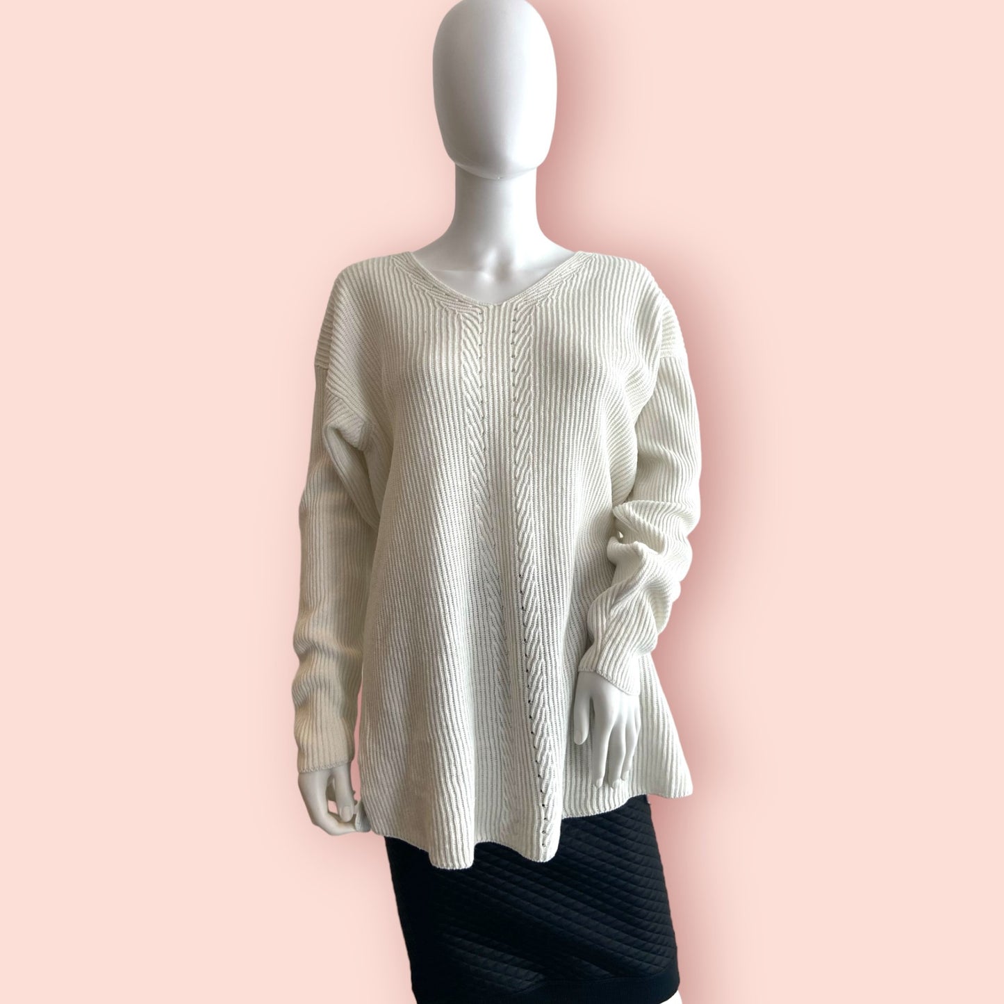 SmallTalk Pullover L Weiß