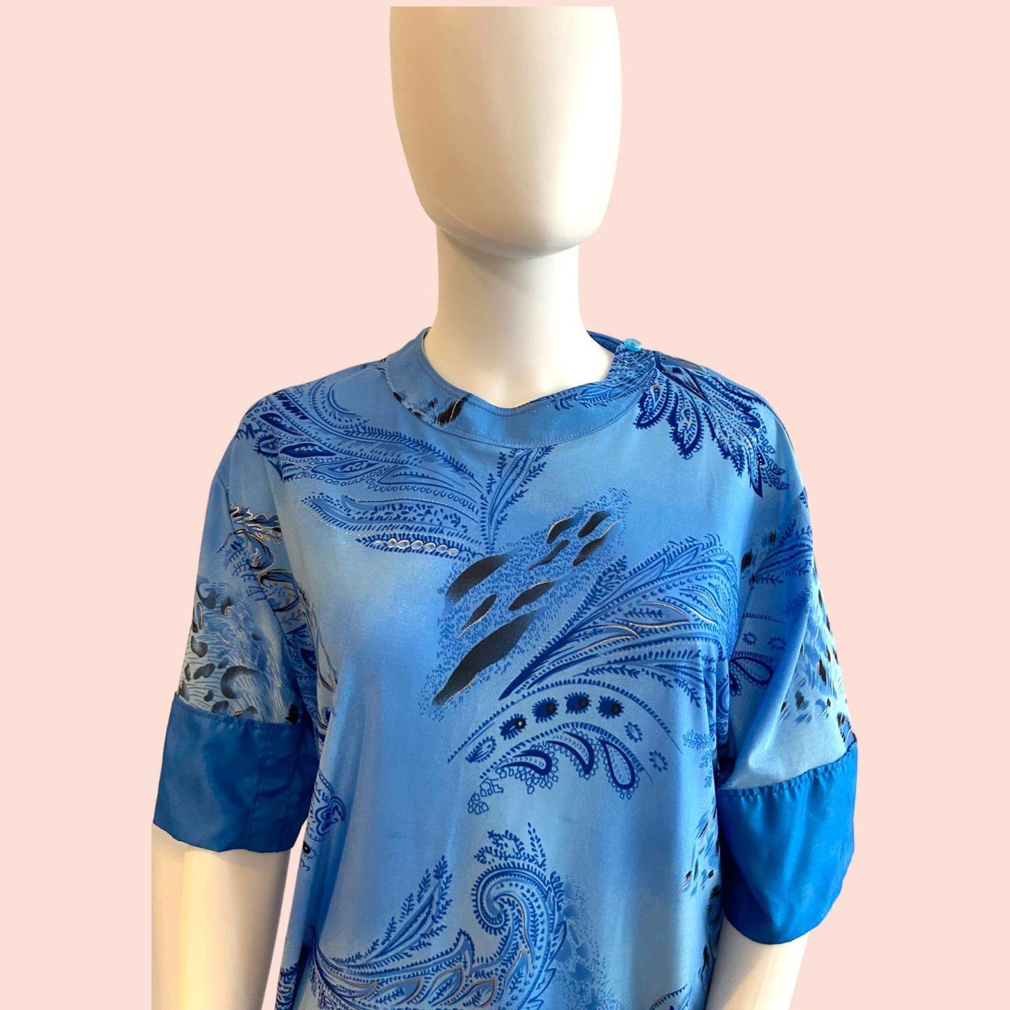 T-Shirt One Size Blau