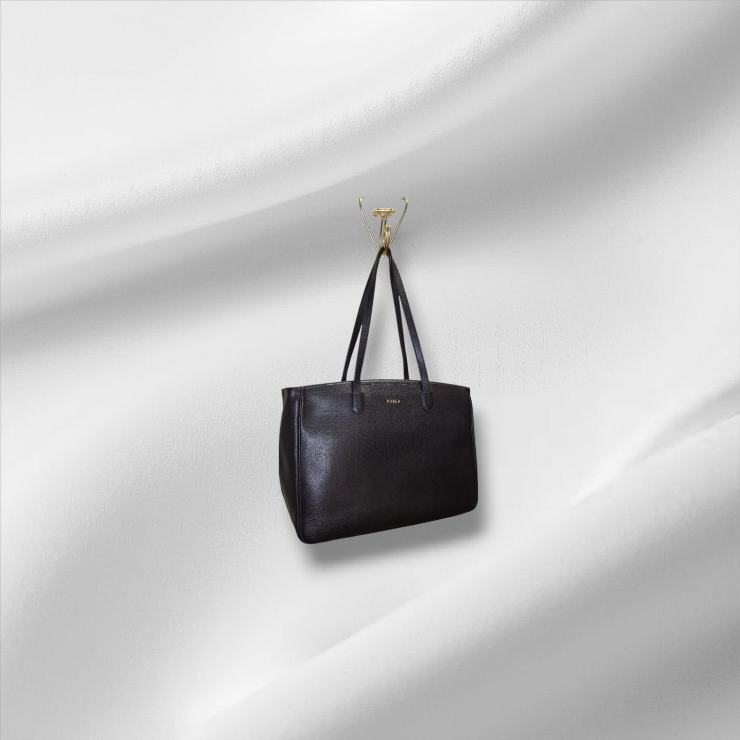 Furla Handtasche Schwarz