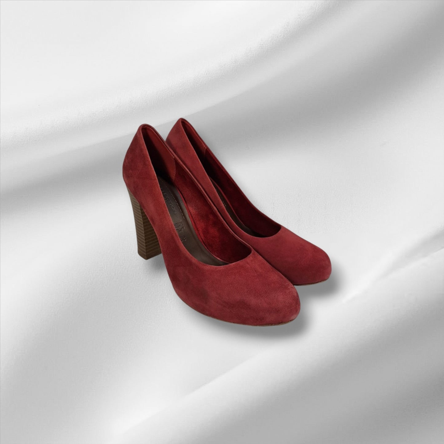 S. Oliver Leder Pumps 38 Rot