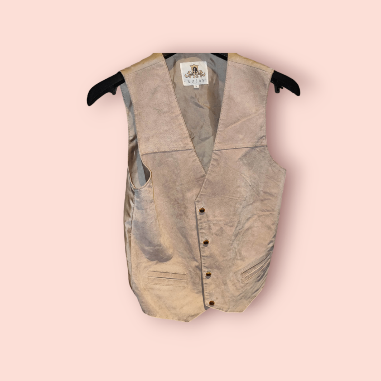 Troiani Weste S Beige