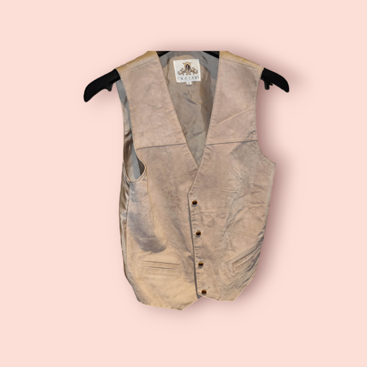 Troiani Weste S Beige