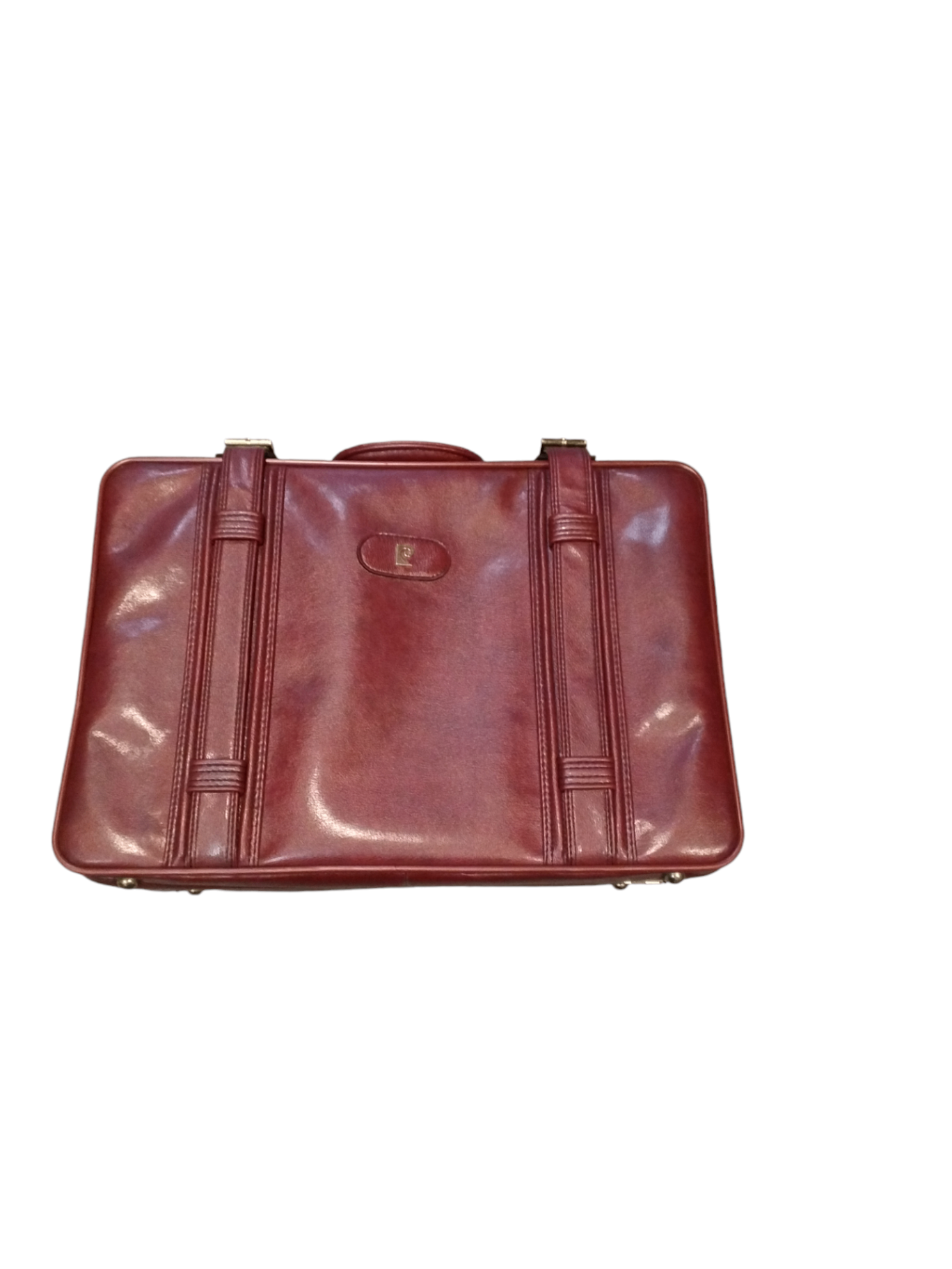 Vintage Pierre Cardin Reisekoffer Bordeaux
