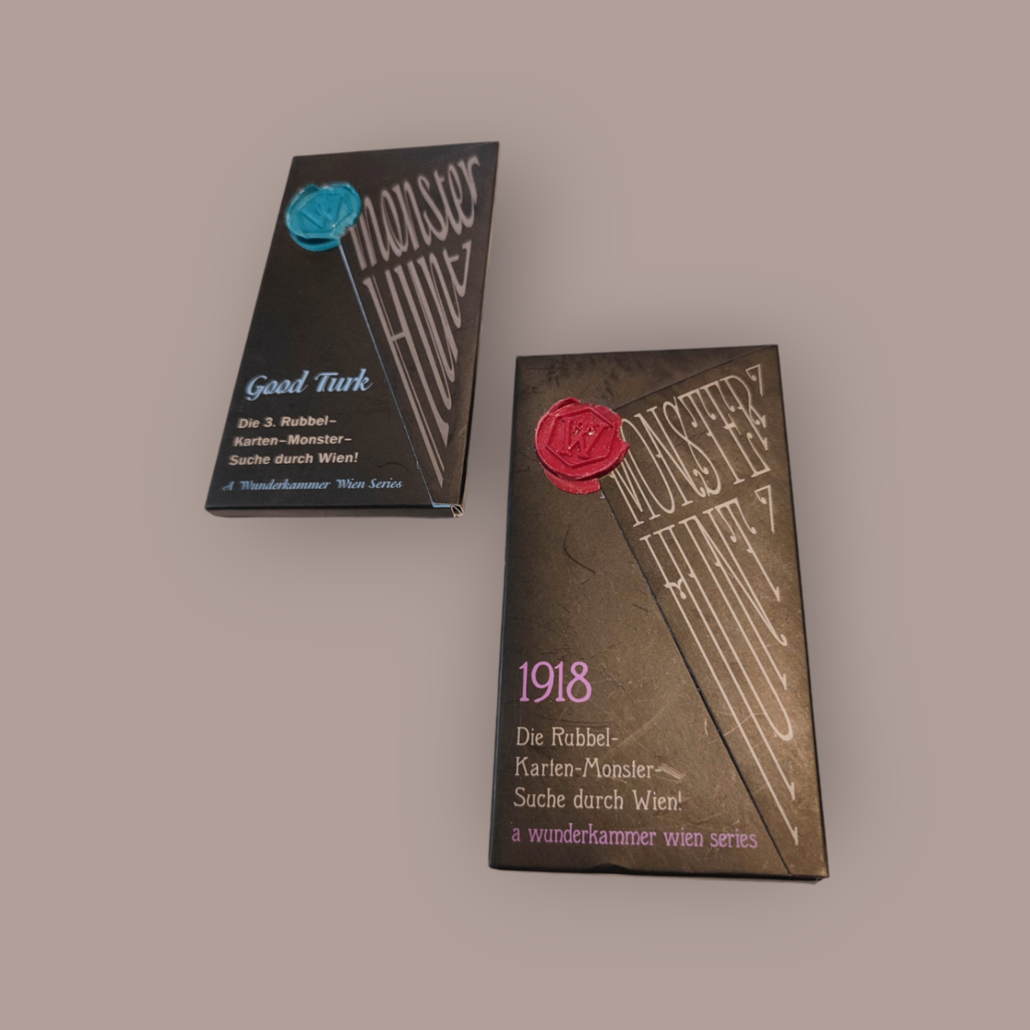 Wunderkammer Wien Karten Schwarz