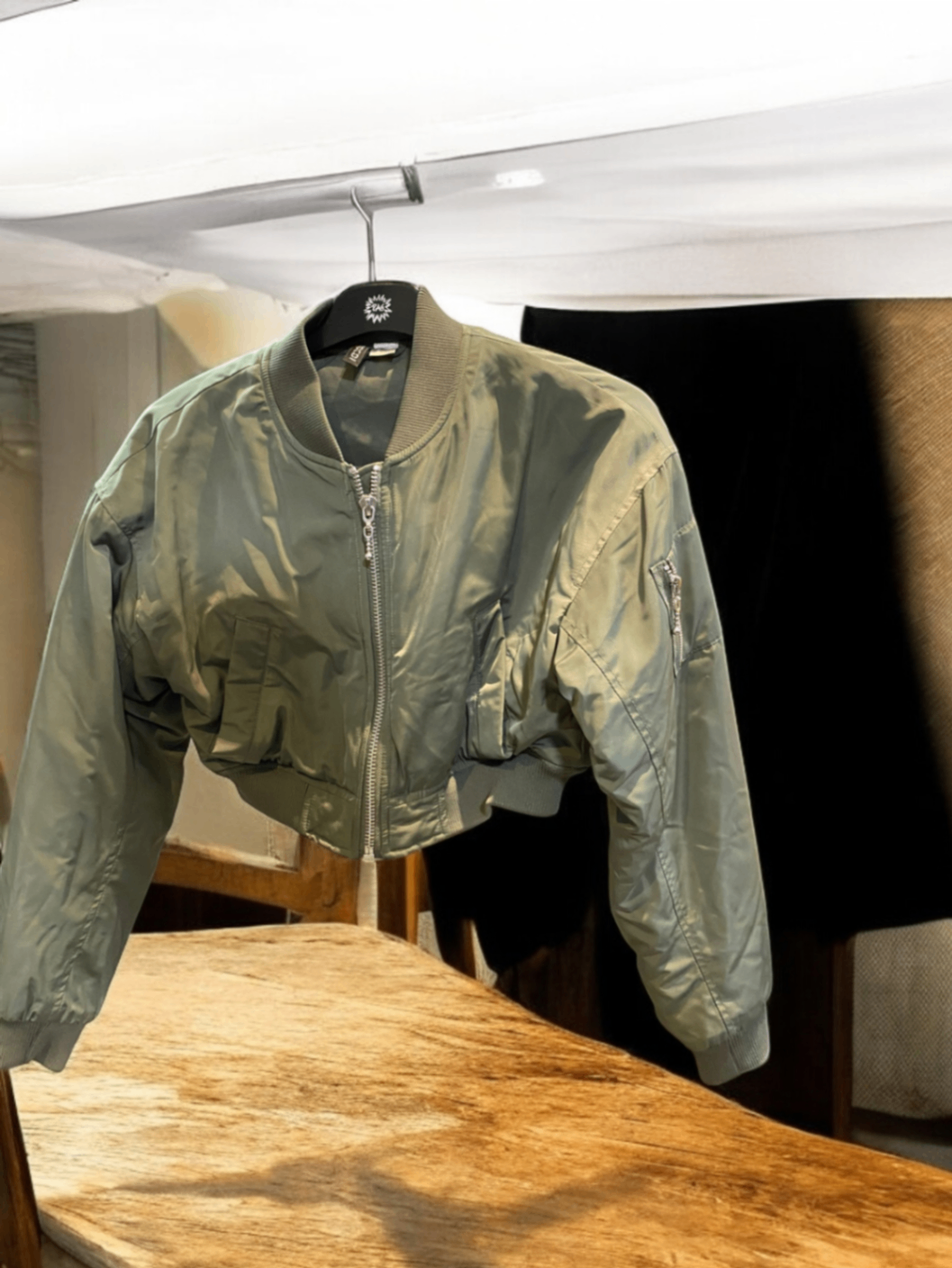 H&M Bomberjacke XS Grün