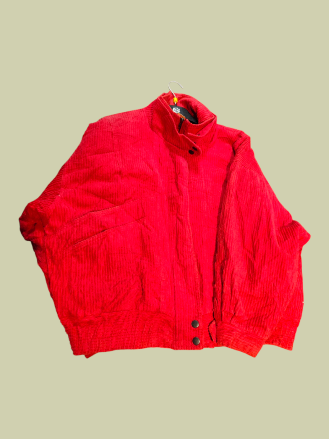 SNOB Cordjacke L-XL Rot