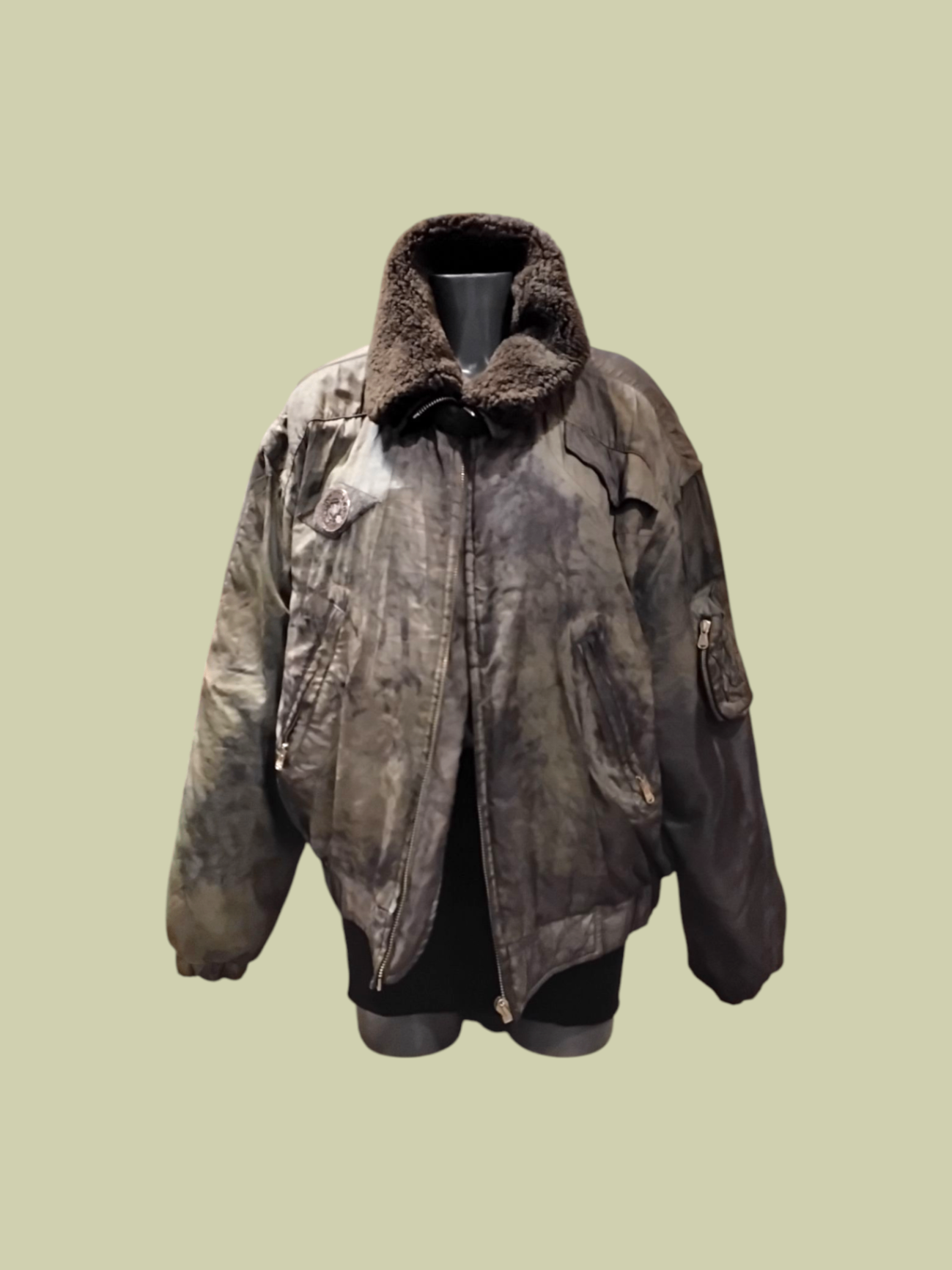 Post Card Jacke XL Grau