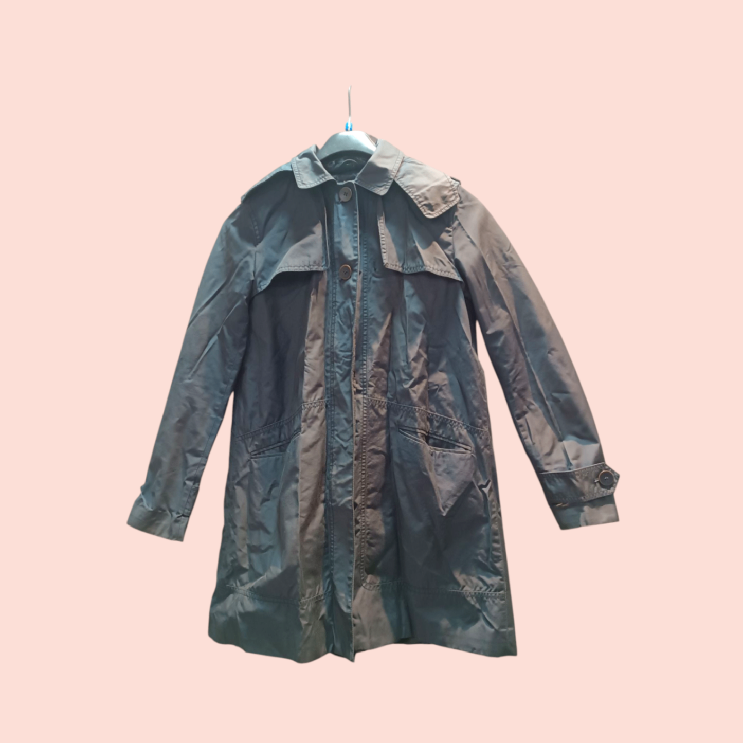 Zara Basic Mantel XS Grau