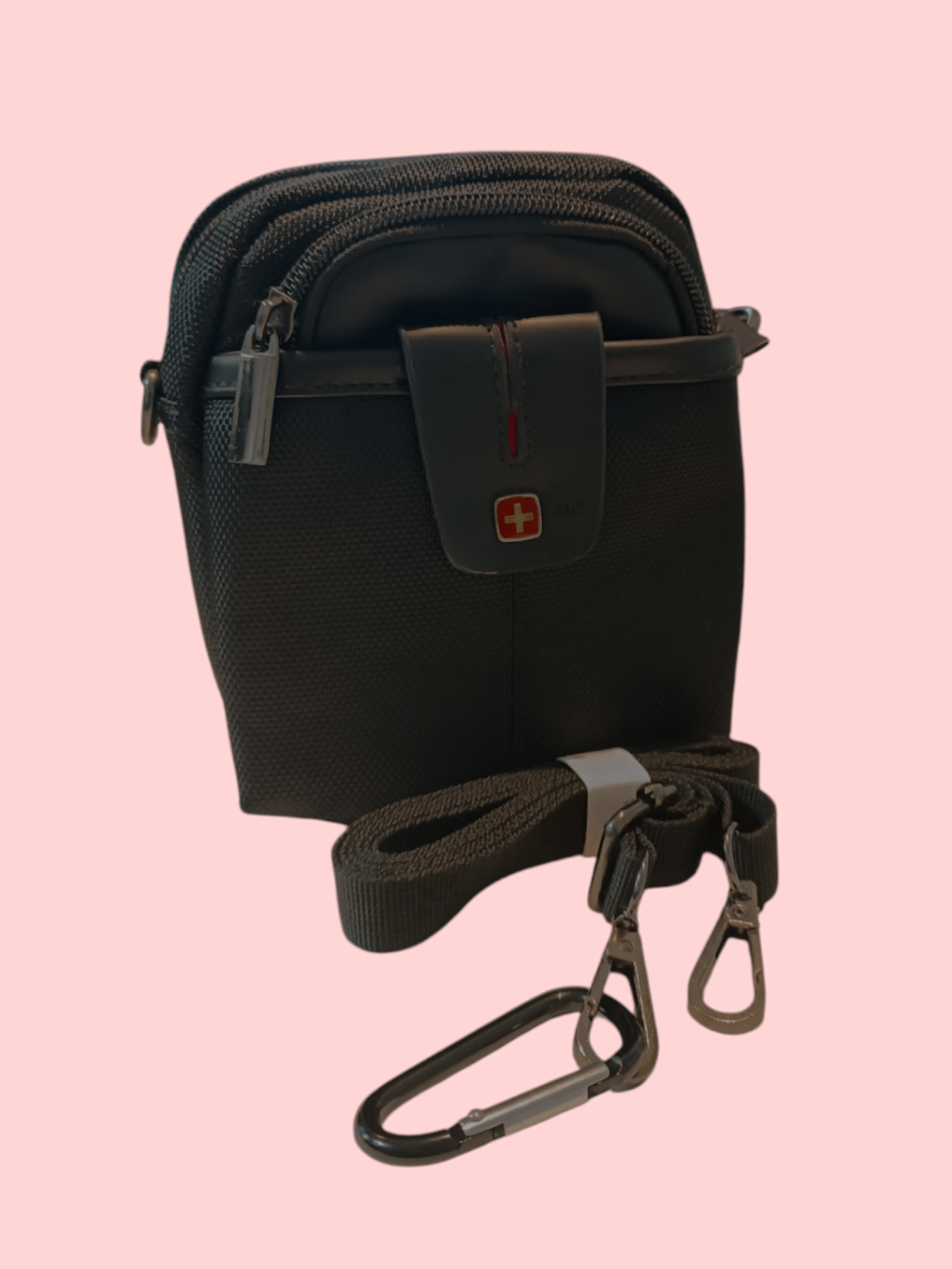 Overland Umhängetasche Schwarz