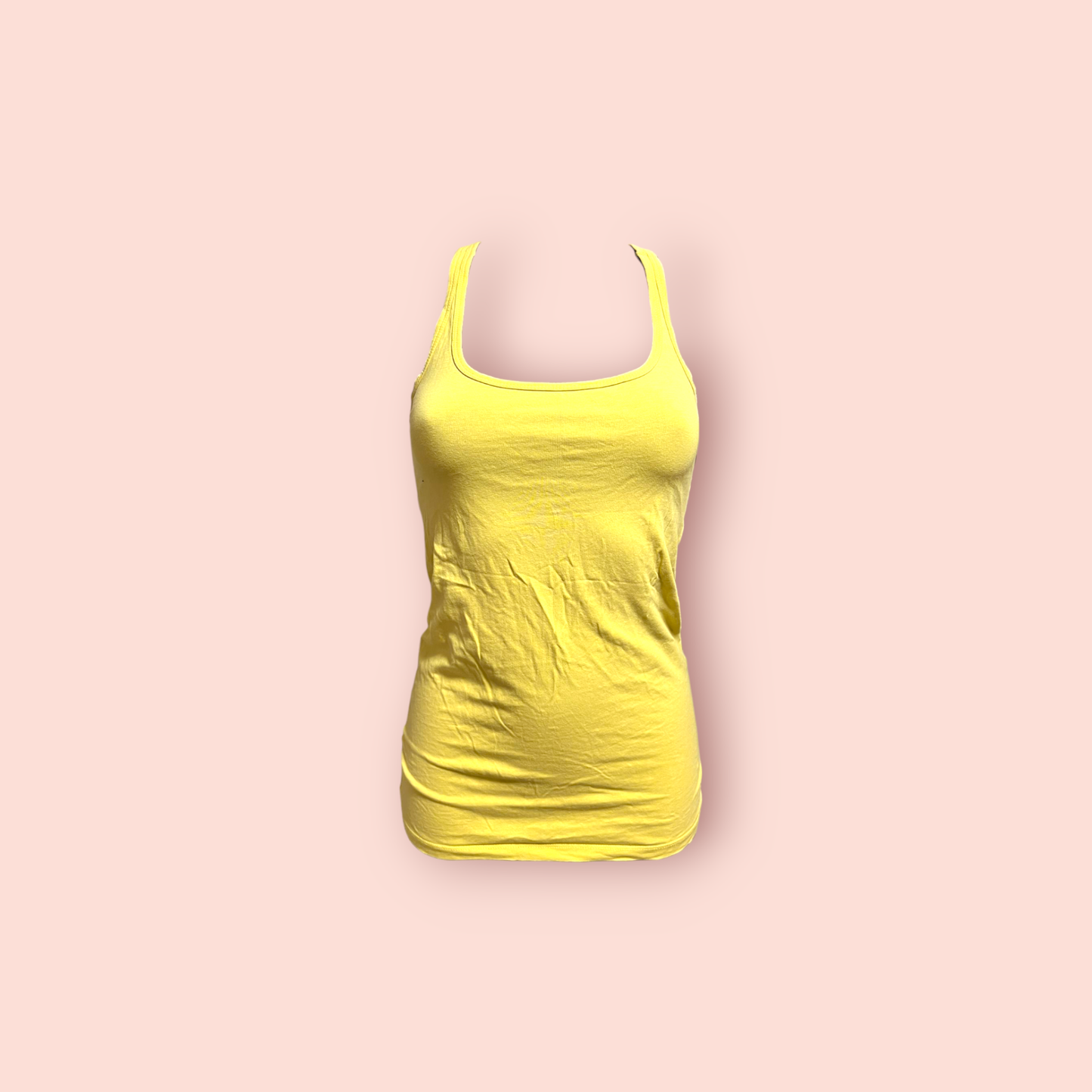 Fishbone Tanktop M Gelb