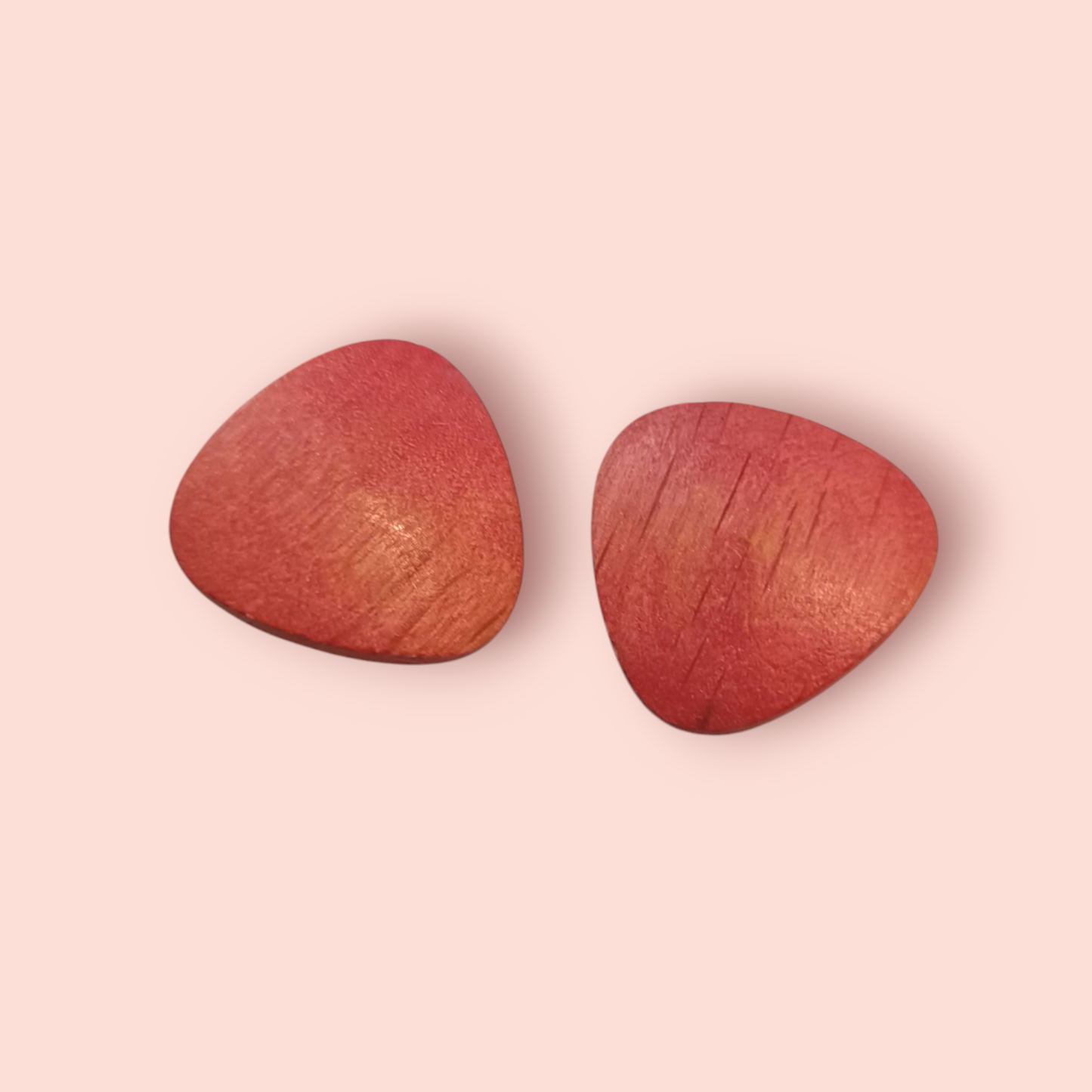 Vintage Ohrringe Klipp Rosa