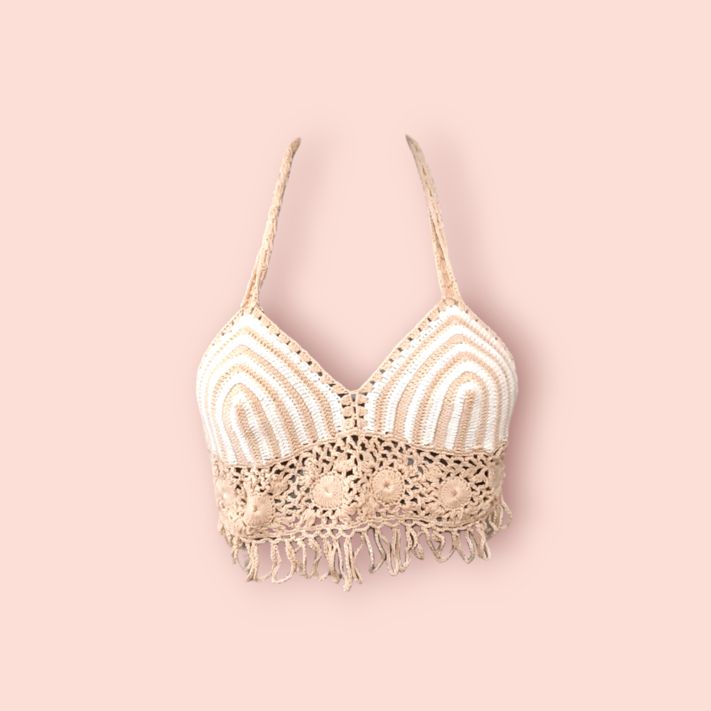 Bikini-Oberteil XS Beige