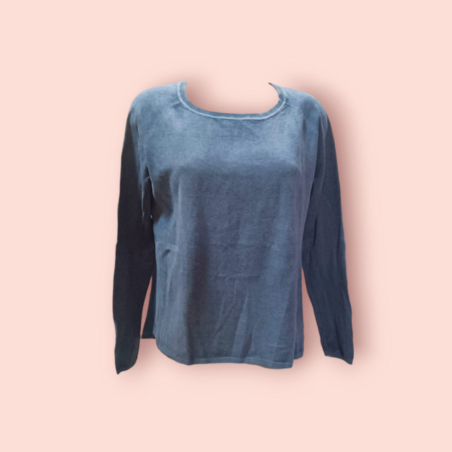 Pullover M Blau