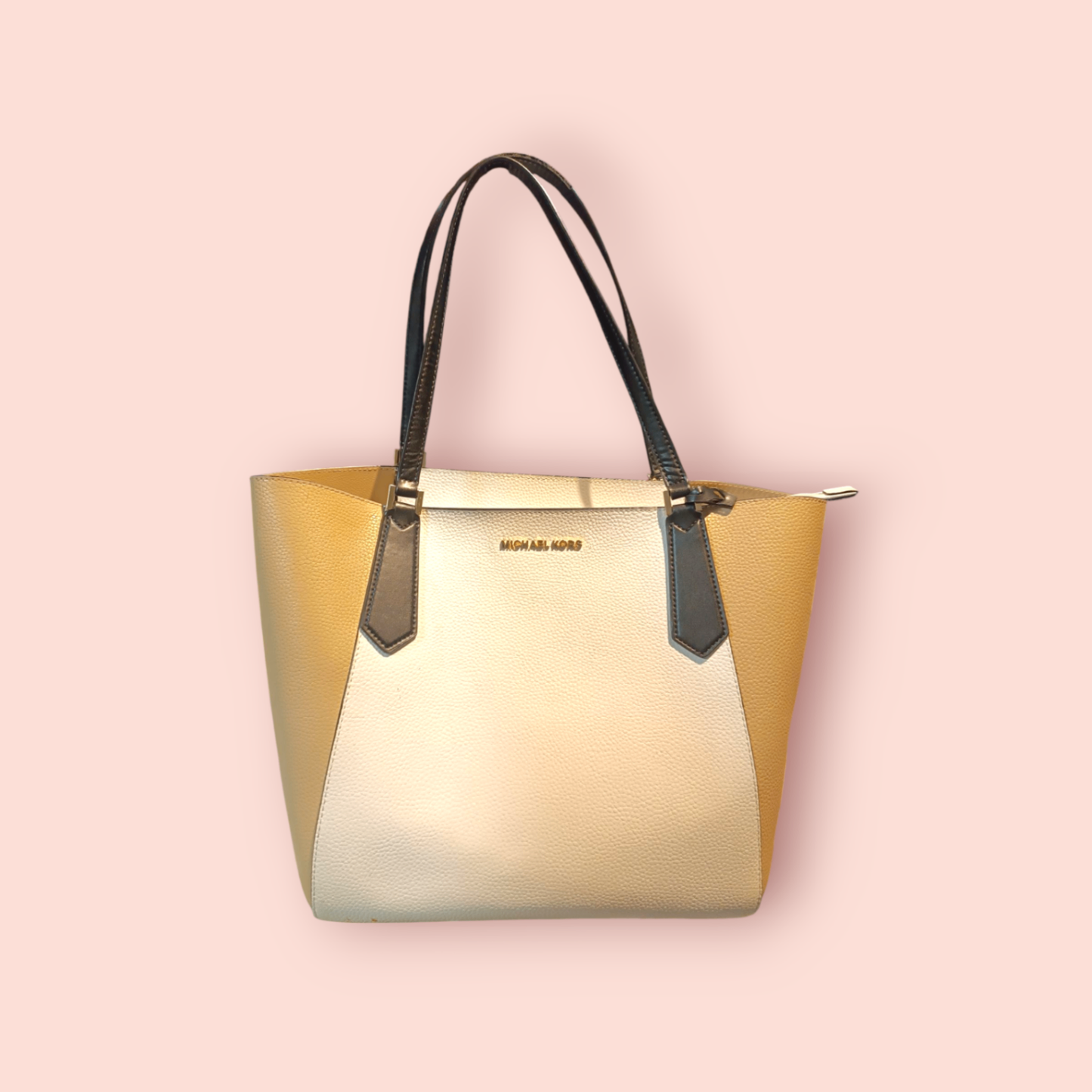 Michael Kors Tasche Weiß, Beige, Schwarz