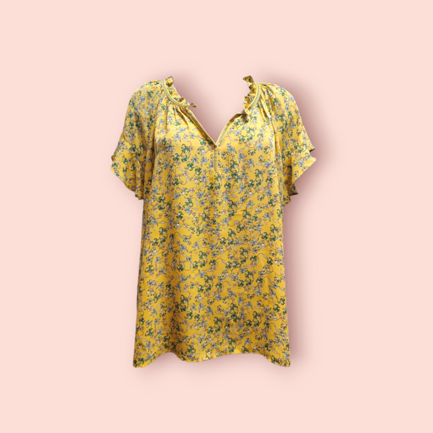 Max Studio Bluse XXL Gelb