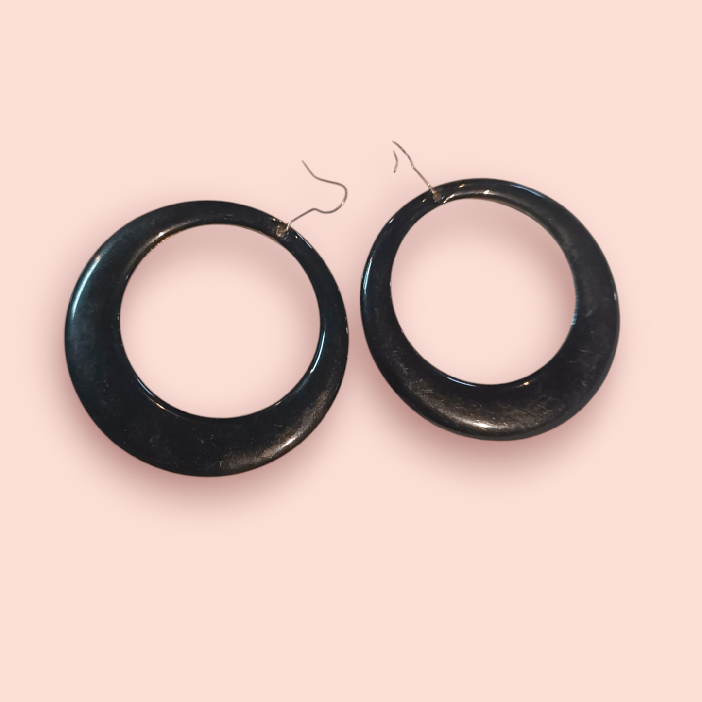 Ohrringe groß Schwarz