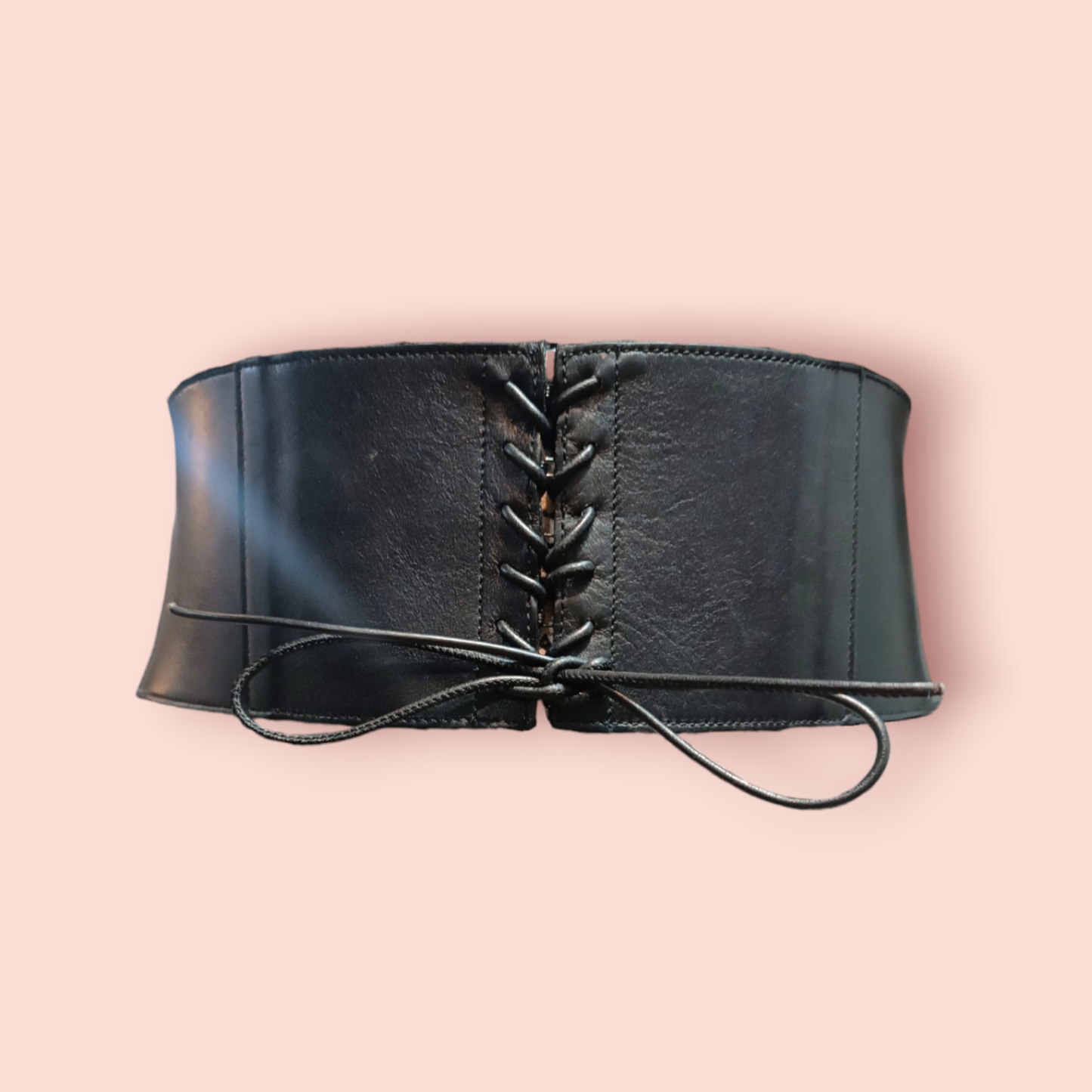 Wolford Ledergürtel Schwarz