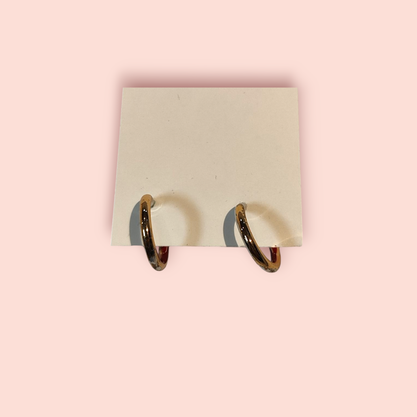 Ohrringe Gold, kleine Hoops