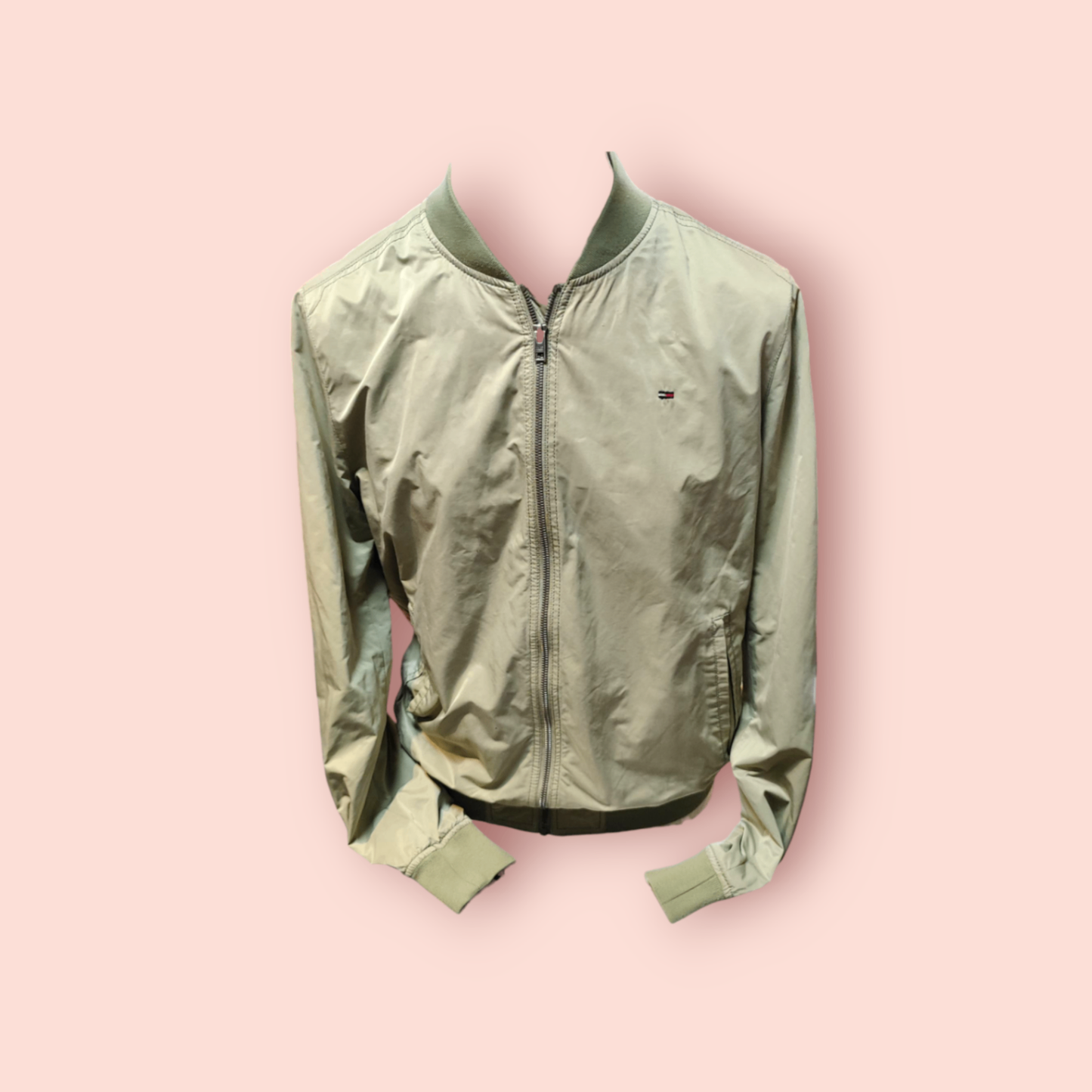 T. Hilfiger Jacke L Olivgrün