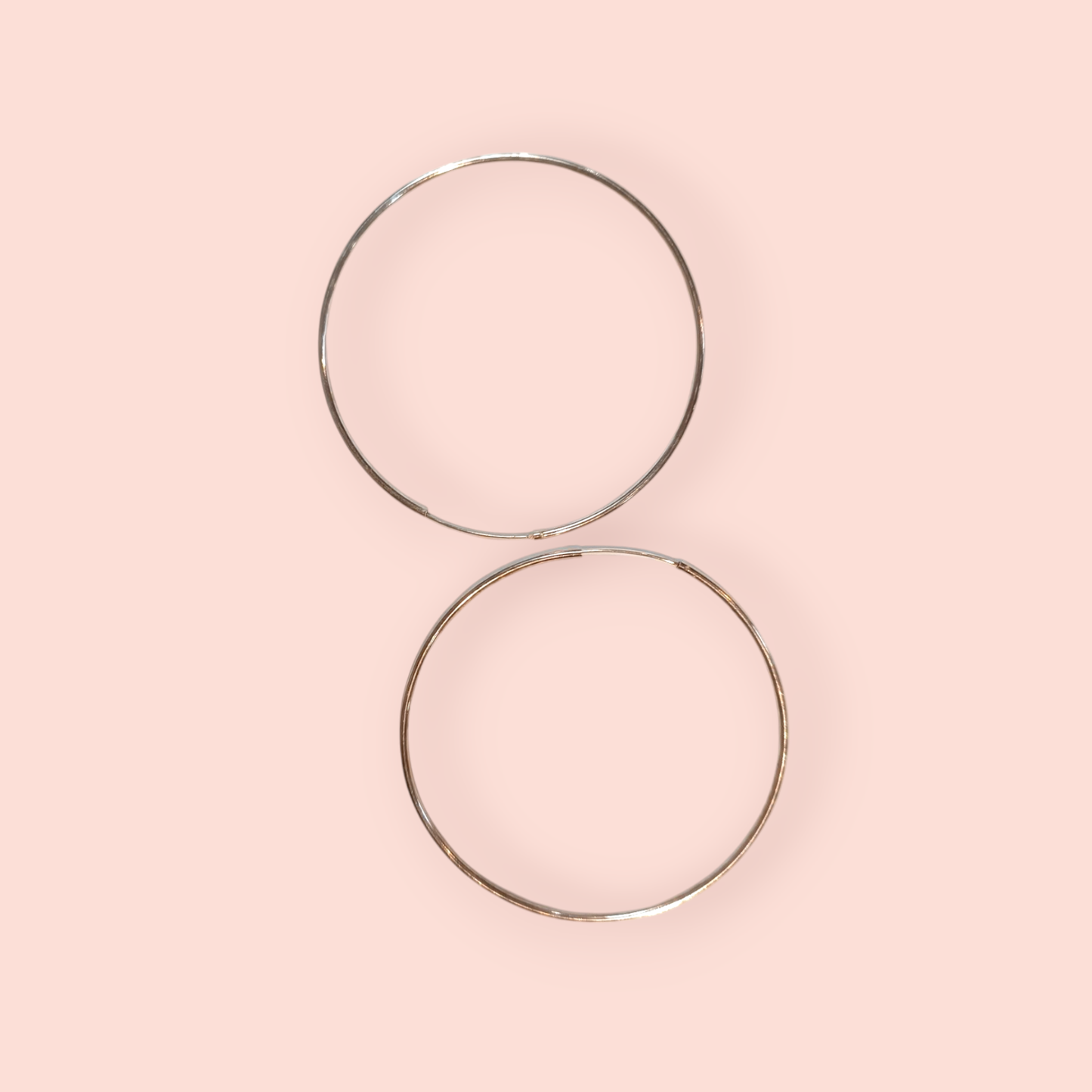 Ohrringe Silberne Hoops