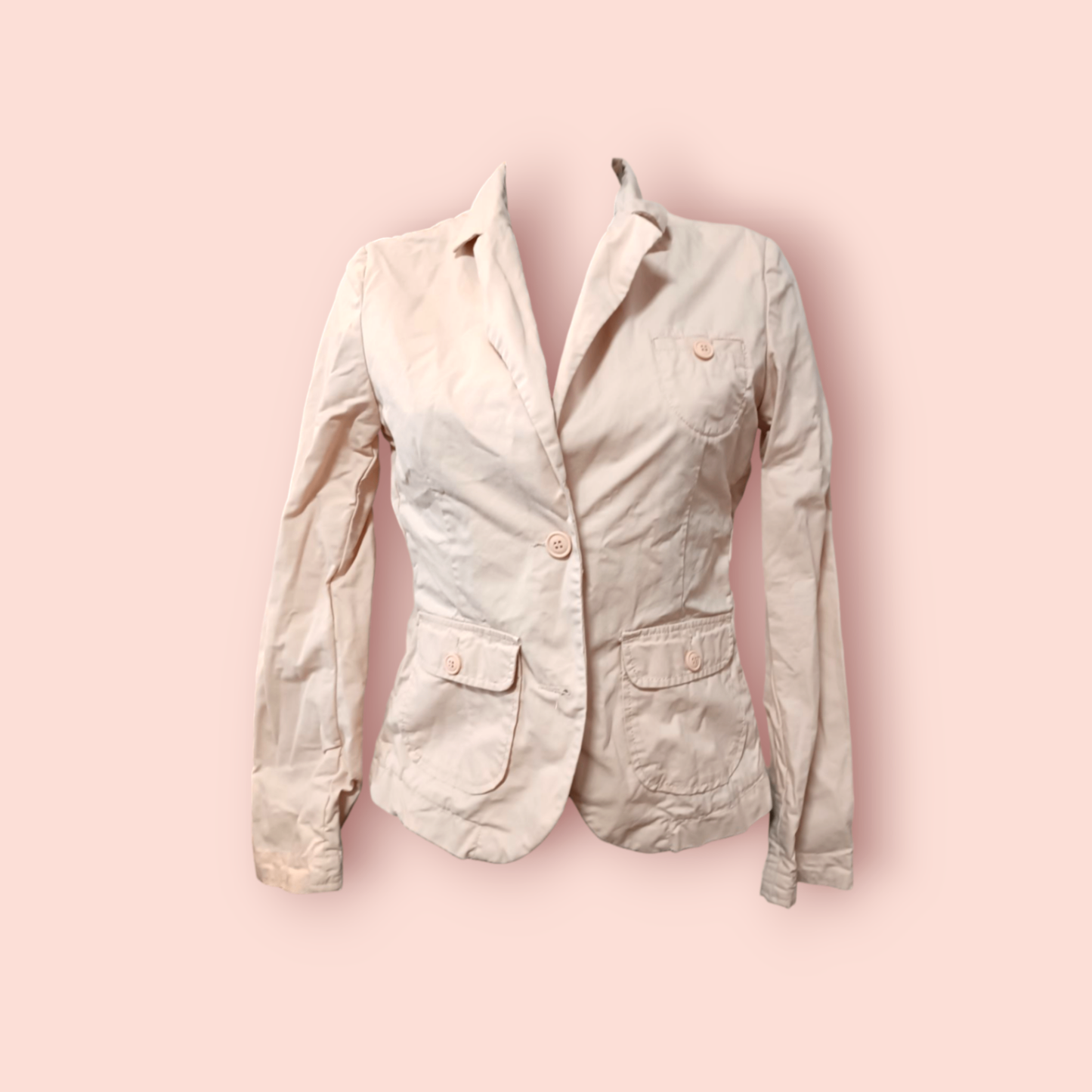 LOGG Jacke M Rosa