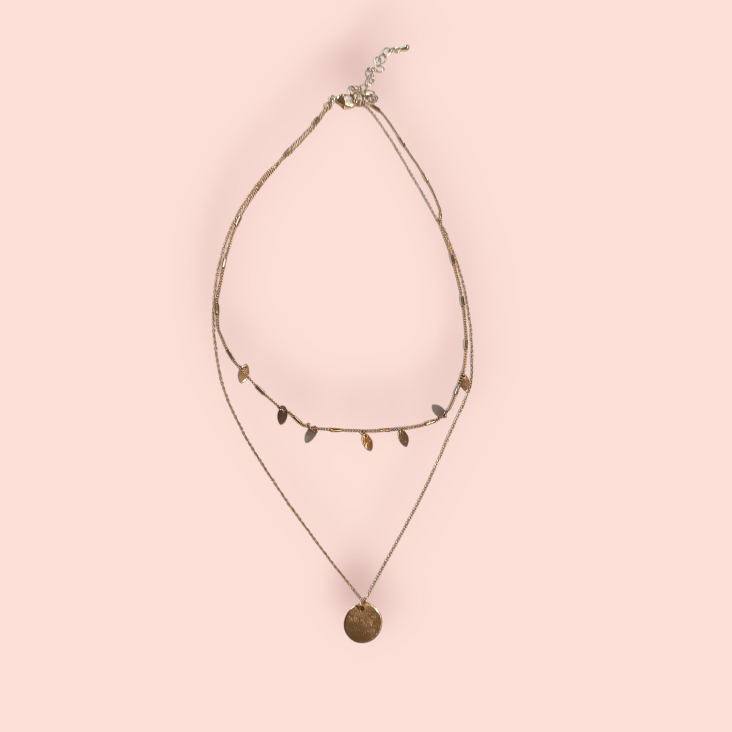 Halskette Gold mit 2 Ketten