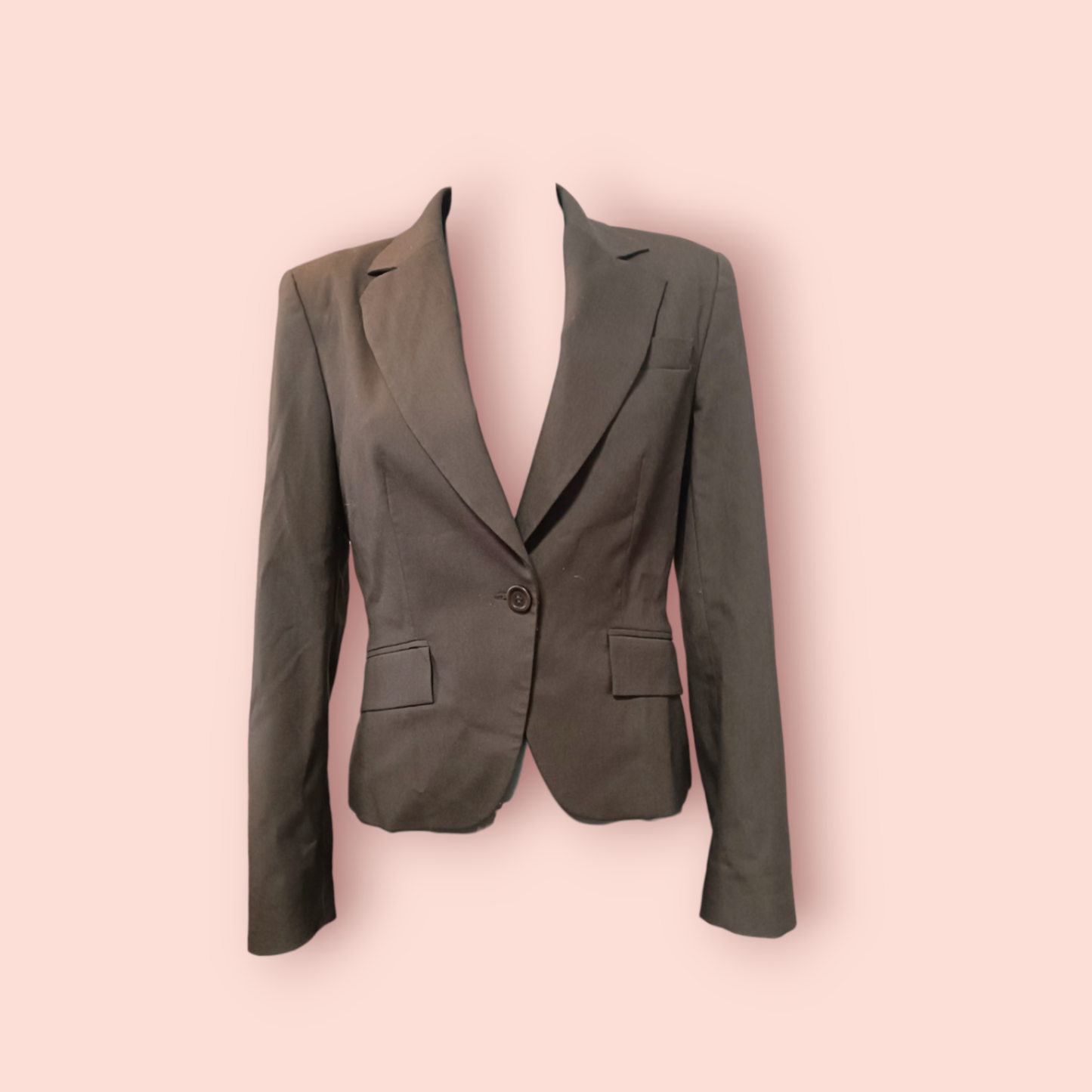 Zara Blazer M Dunkelbraun