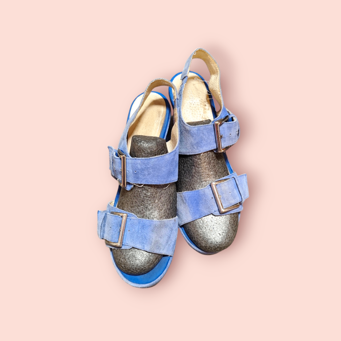 Cox Sandalen 40 Blau