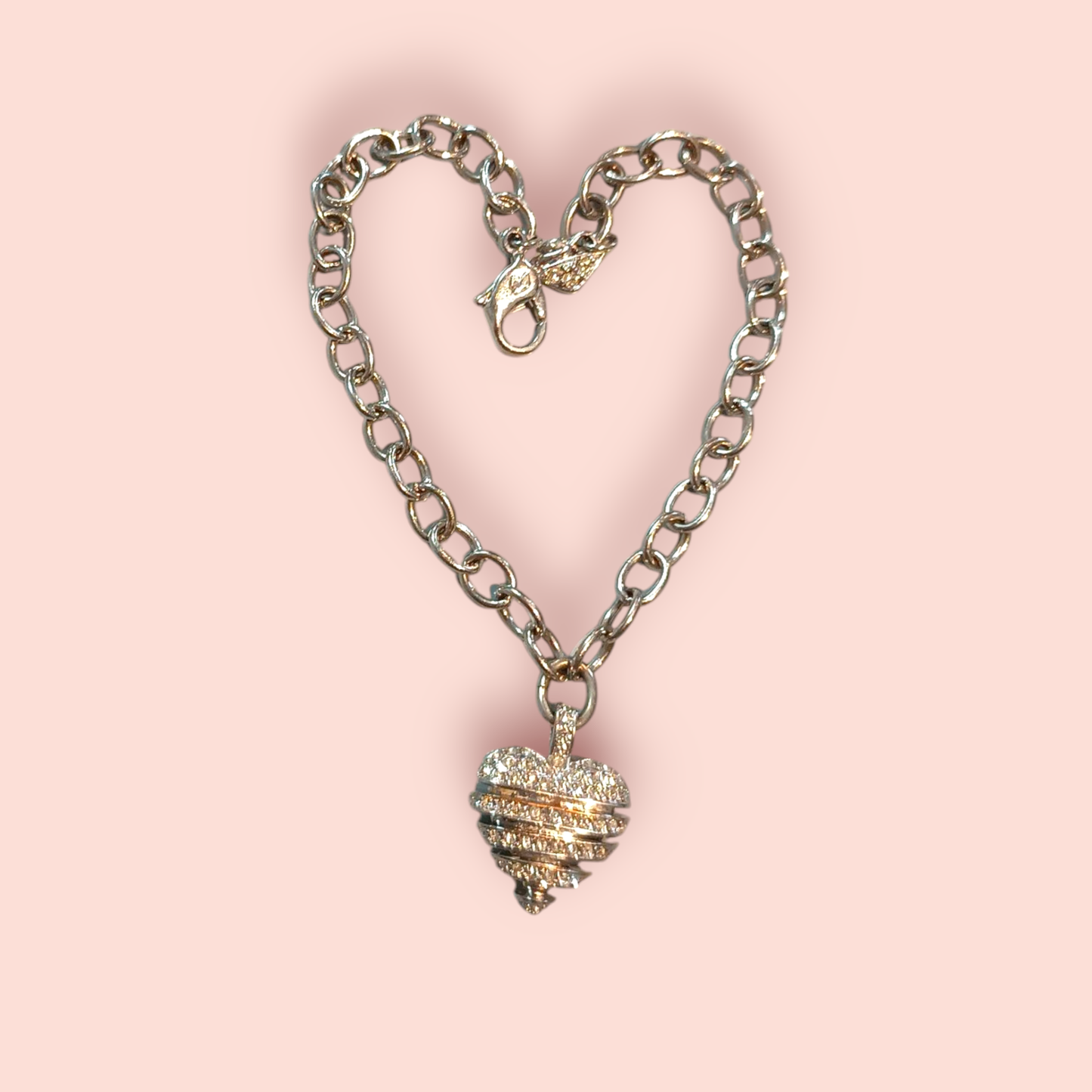 Swarovski Armband Silber mit Herz-Anhänger