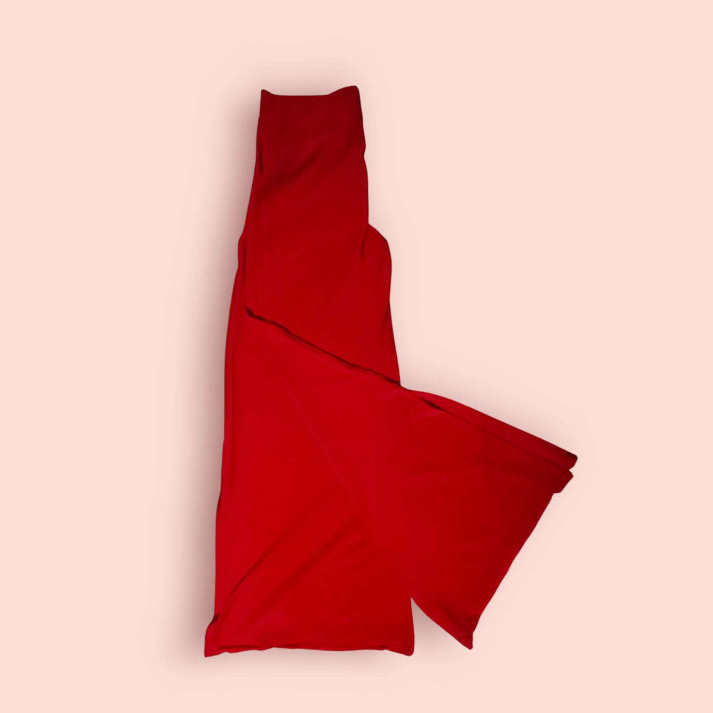 Stoffhose mit Gummibund M Rot