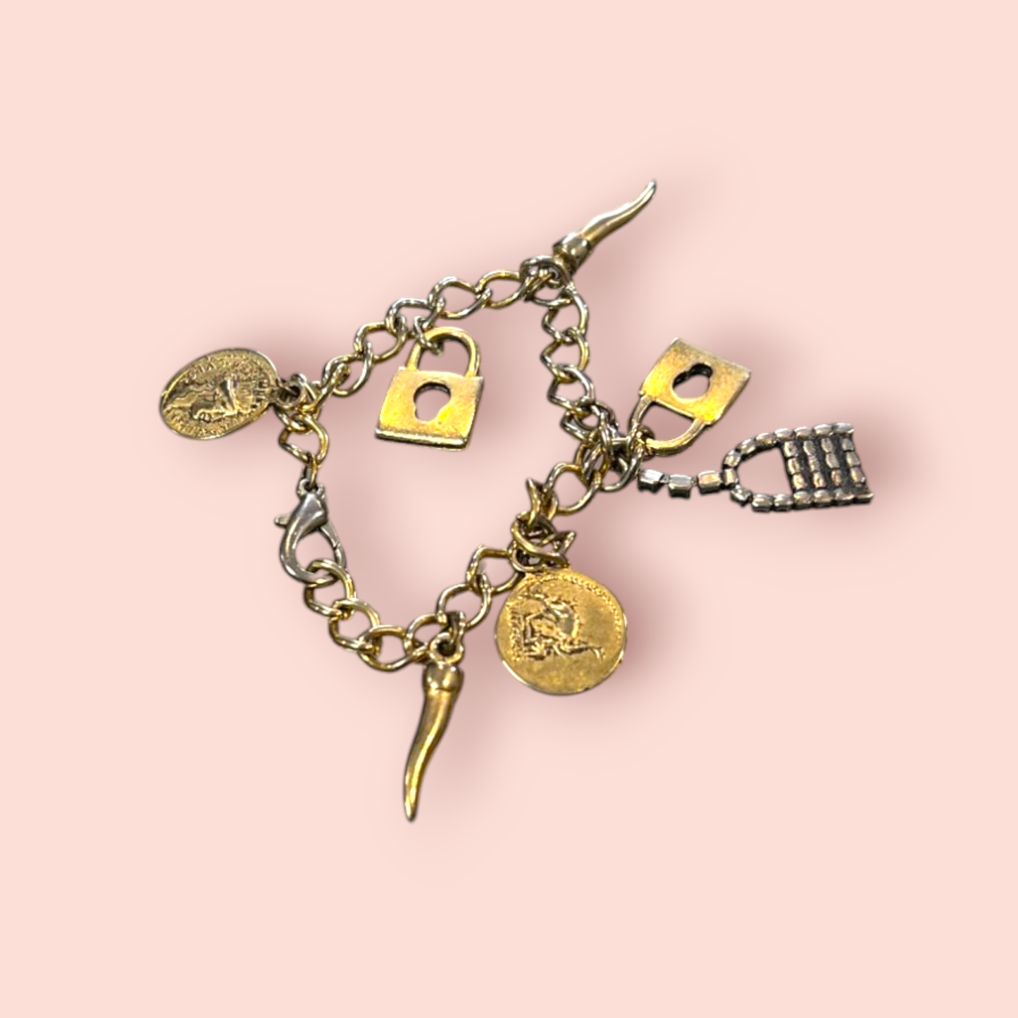 Bettelarmband Gold und Silber