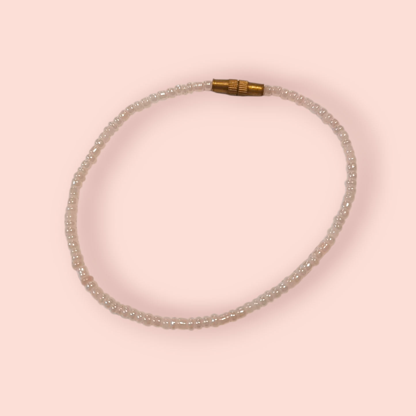 Armband Weiße Perlen