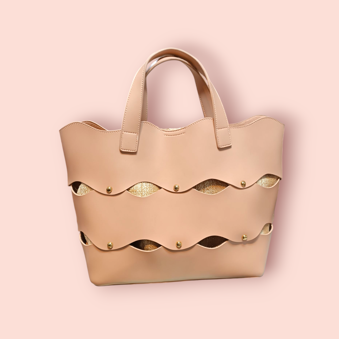 Alessia Massimo Handtasche Rosa mit Innentasche