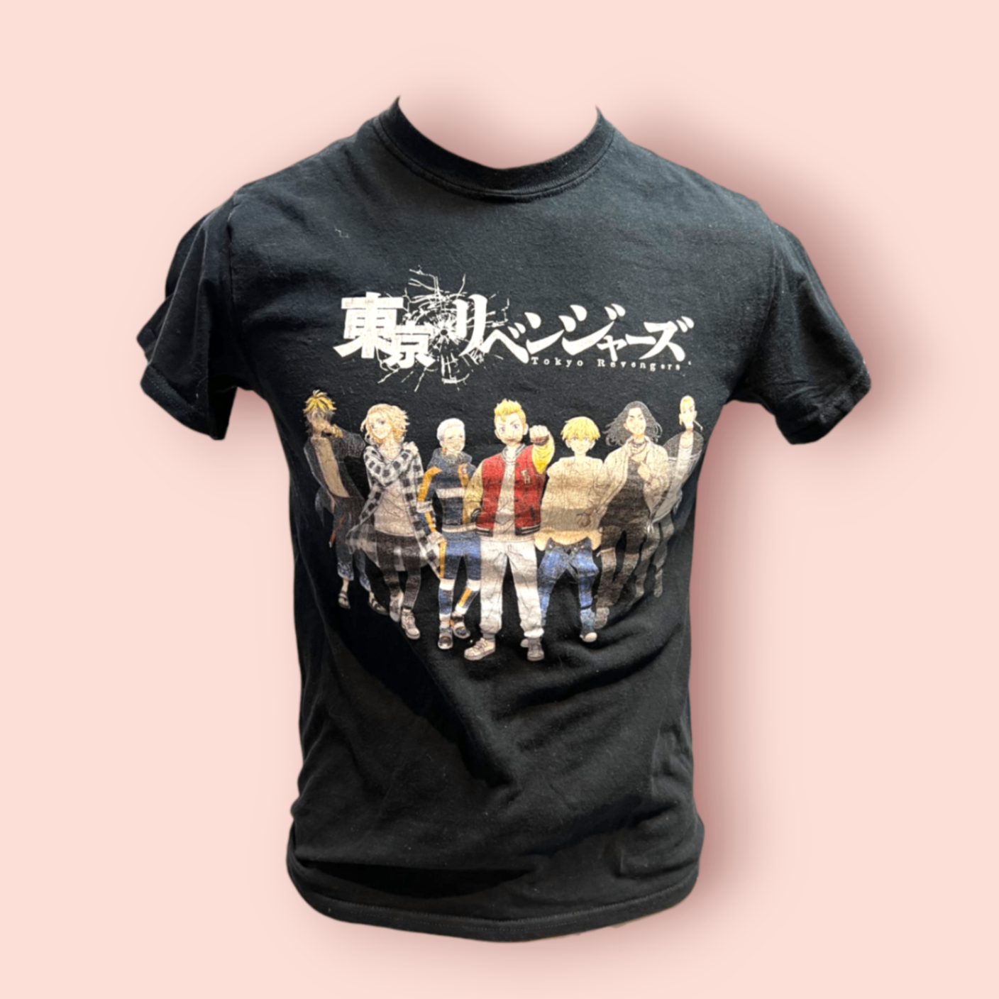 Tokyo Revengers T-Shirt S Schwarz