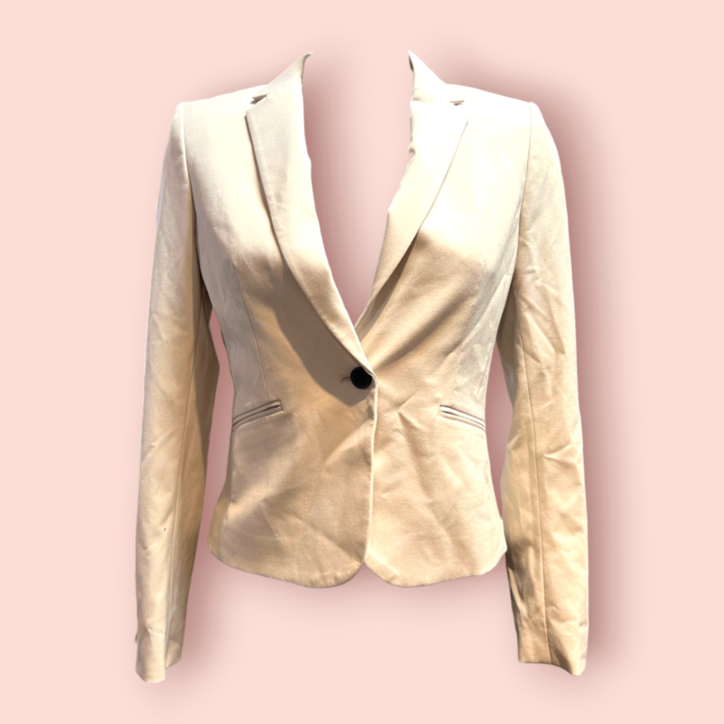 H&M Blazer 36 Beige