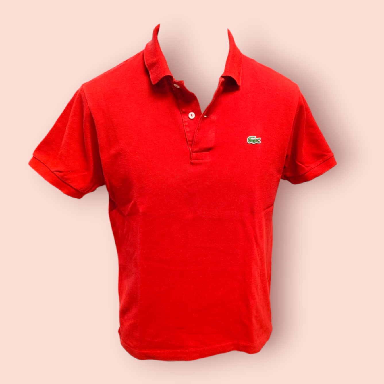Lacoste Poloshirt M Rot