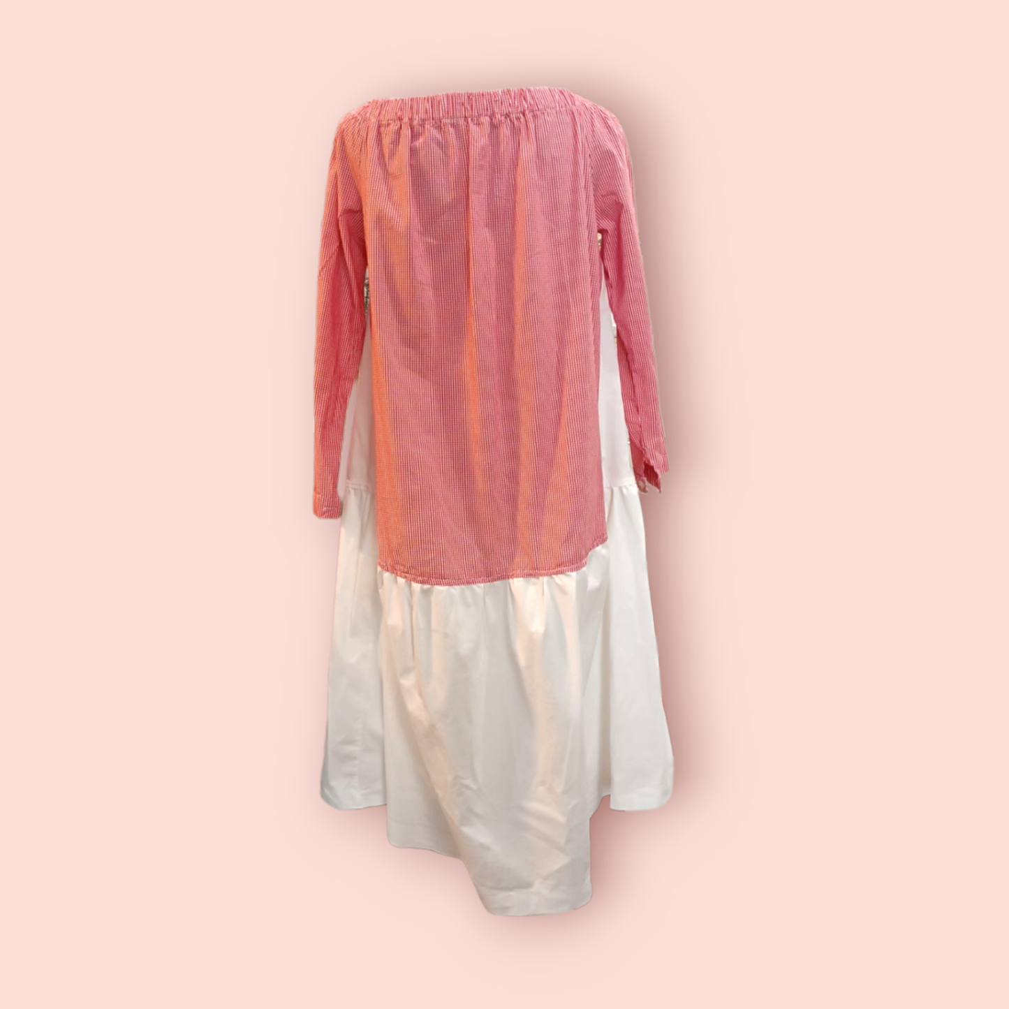 E.D. Kleid XL Rot und Weiß