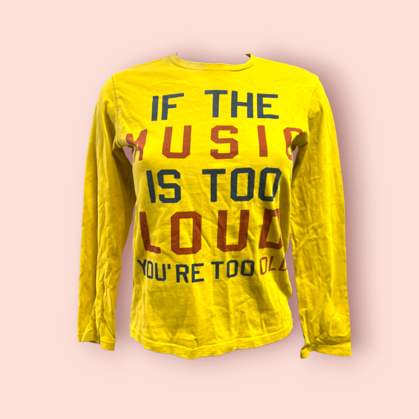 Langarmshirt XXL Gelb