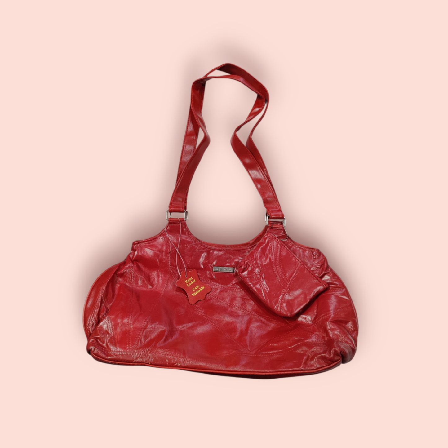 Ledertasche Rot
