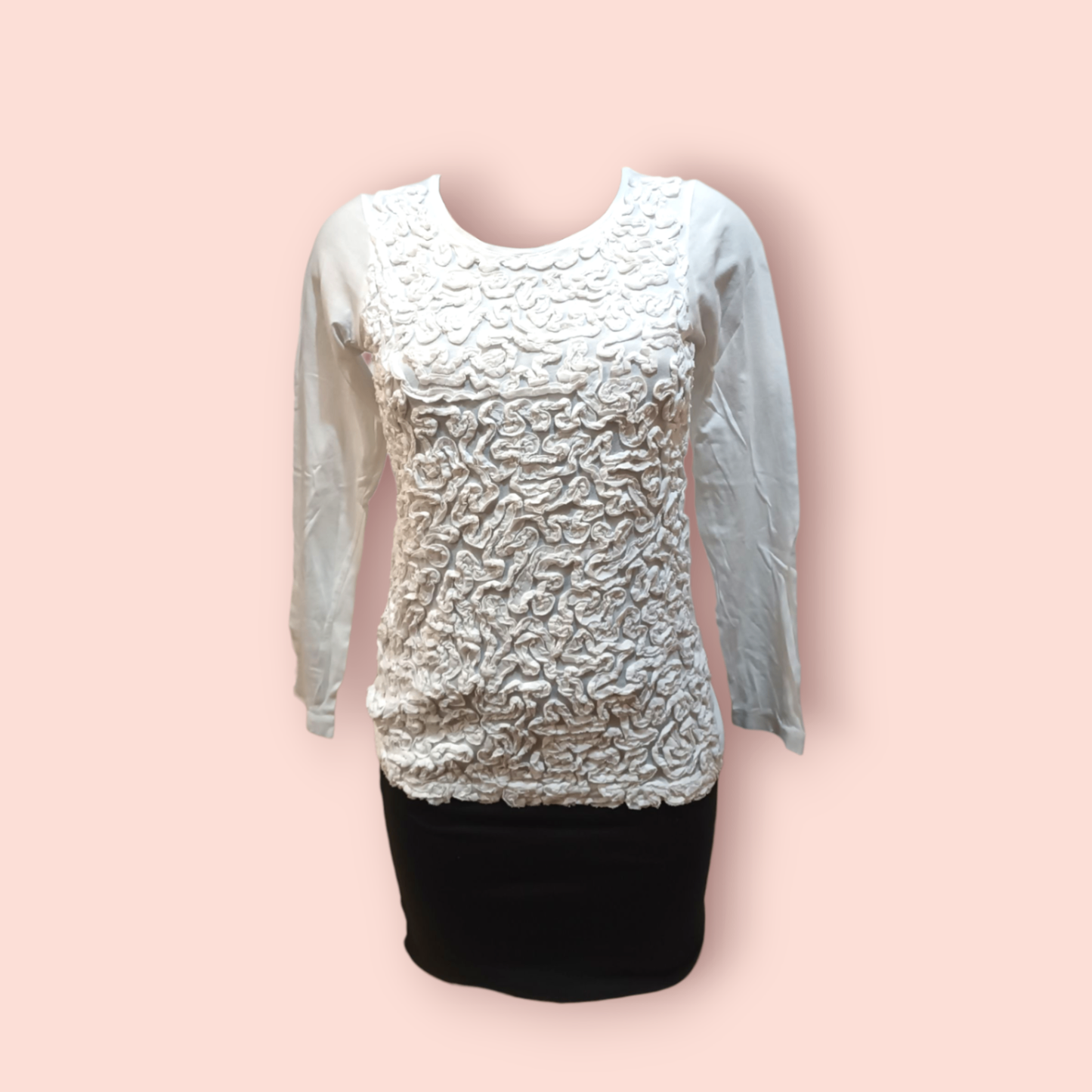 Top/Bluse M Einfärbig