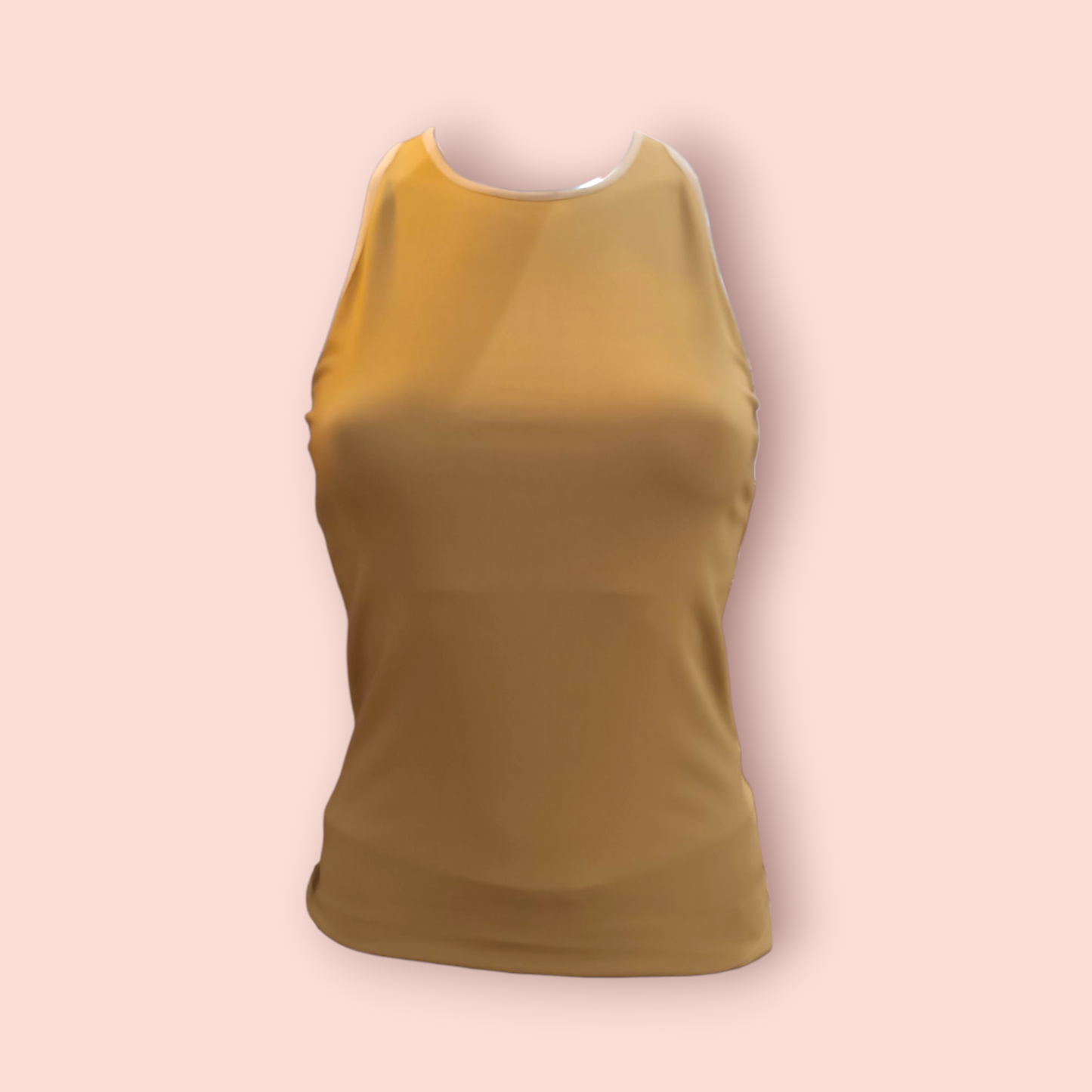 Max Mara Ärmelloses Top S Braun