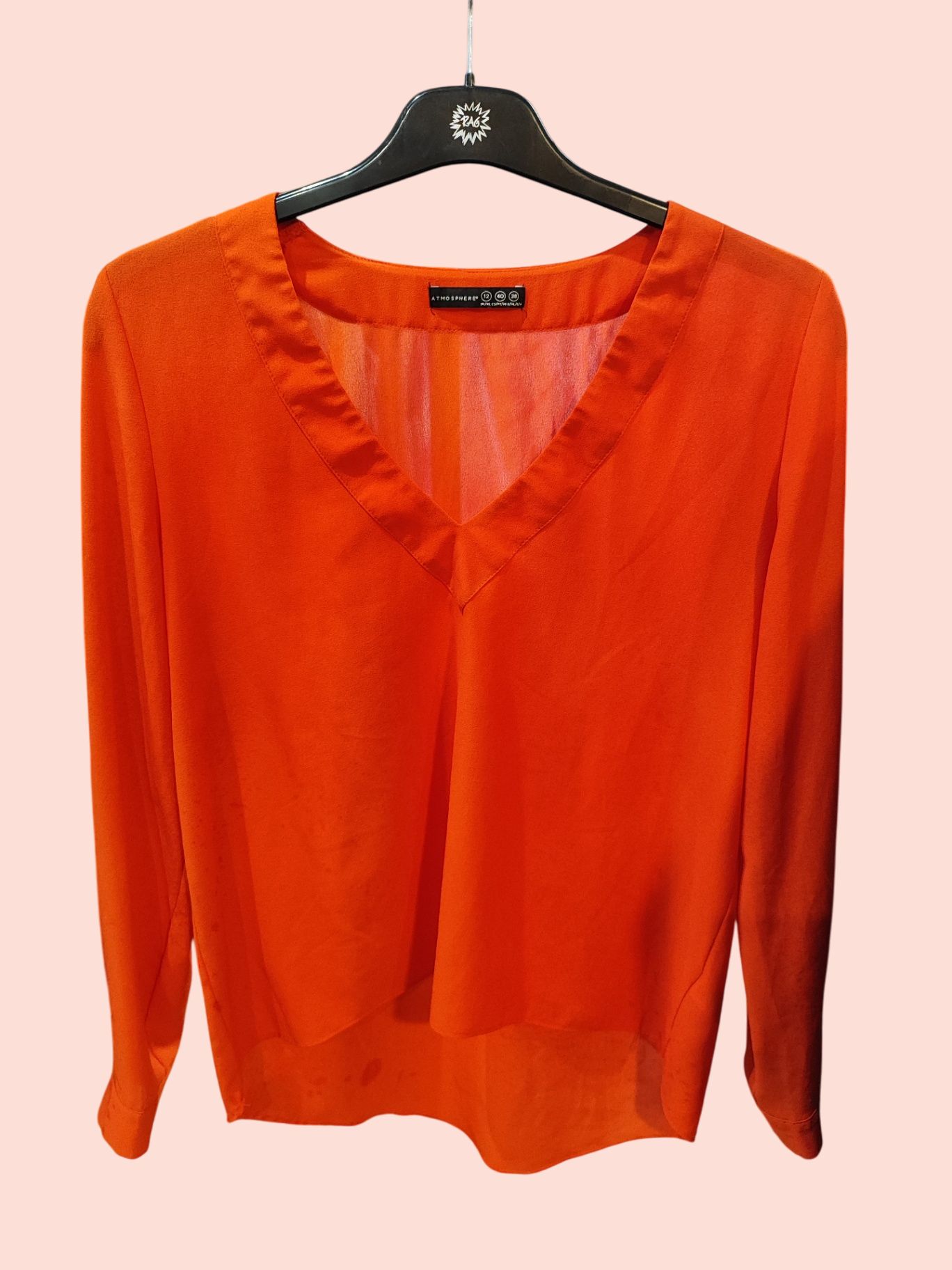 Atmosphere Bluse S Rot