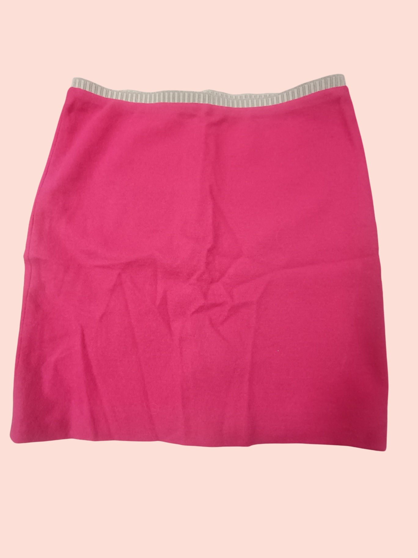 Marc Cain Rock S Pink mit grauem Bund