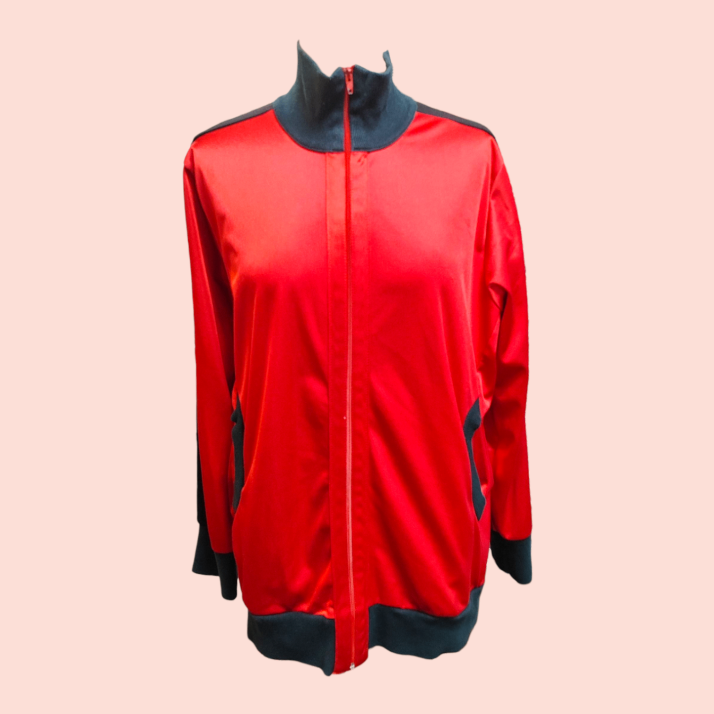 H&M Jacke XL Rot und Schwarz