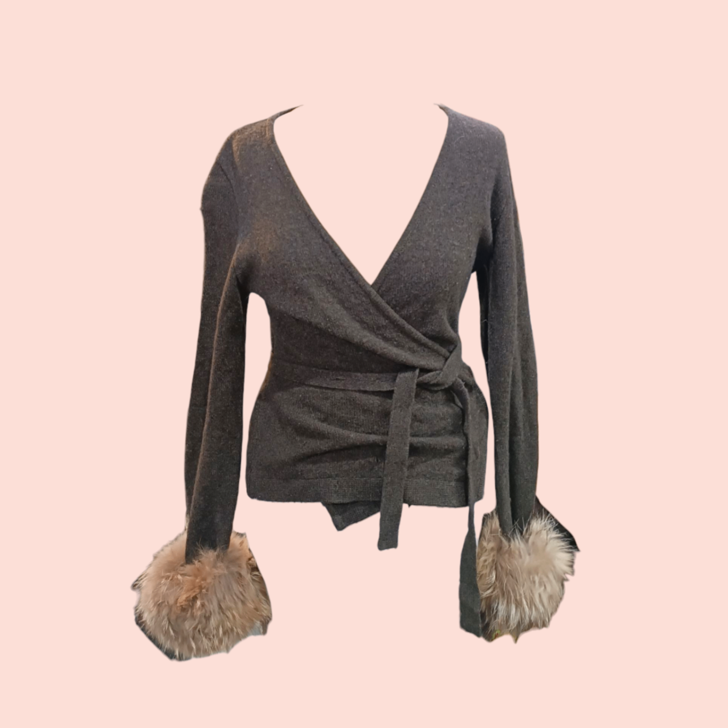 steffner Strickjacke S Braun