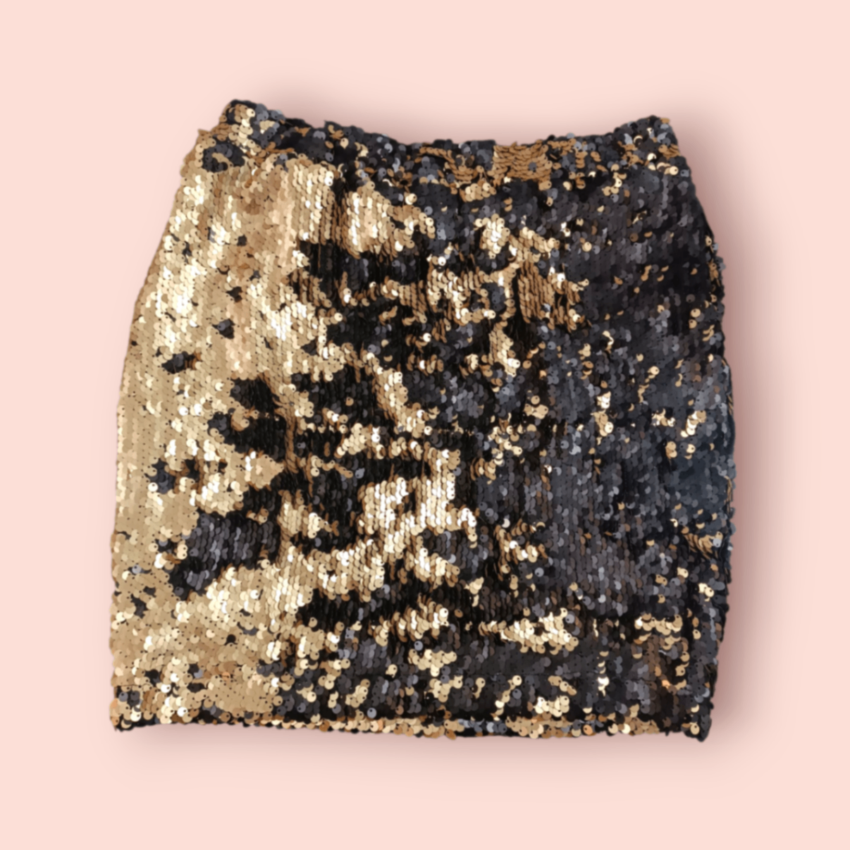 Given Rock S Pailetten in Schwarz & Gold