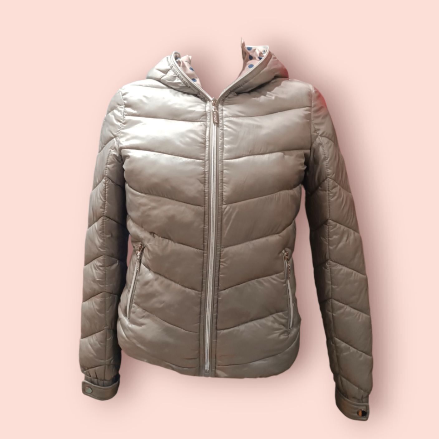 St. Diego Kapuzenjacke S Grau/Silber