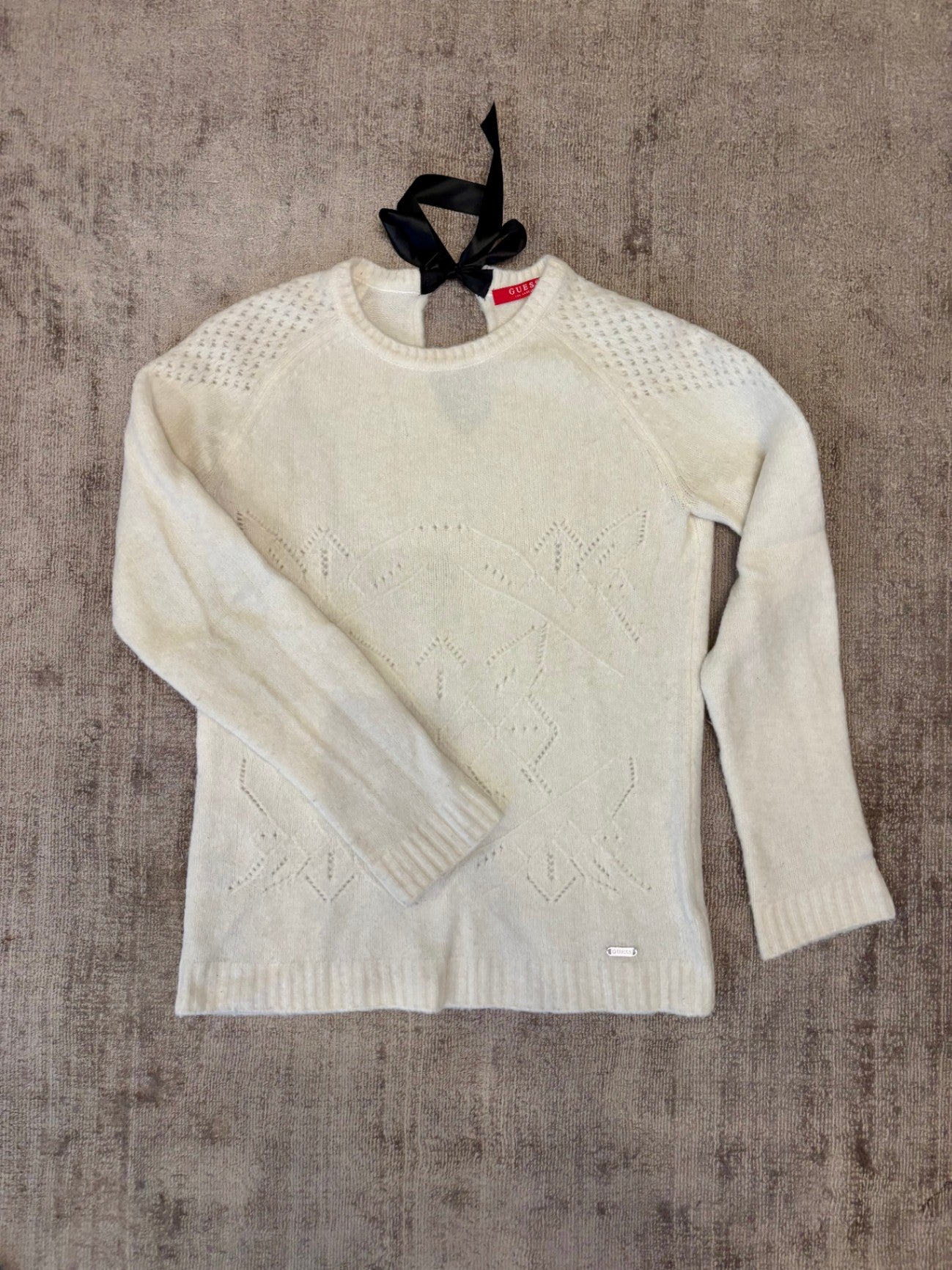 Guess Pullover S Creme