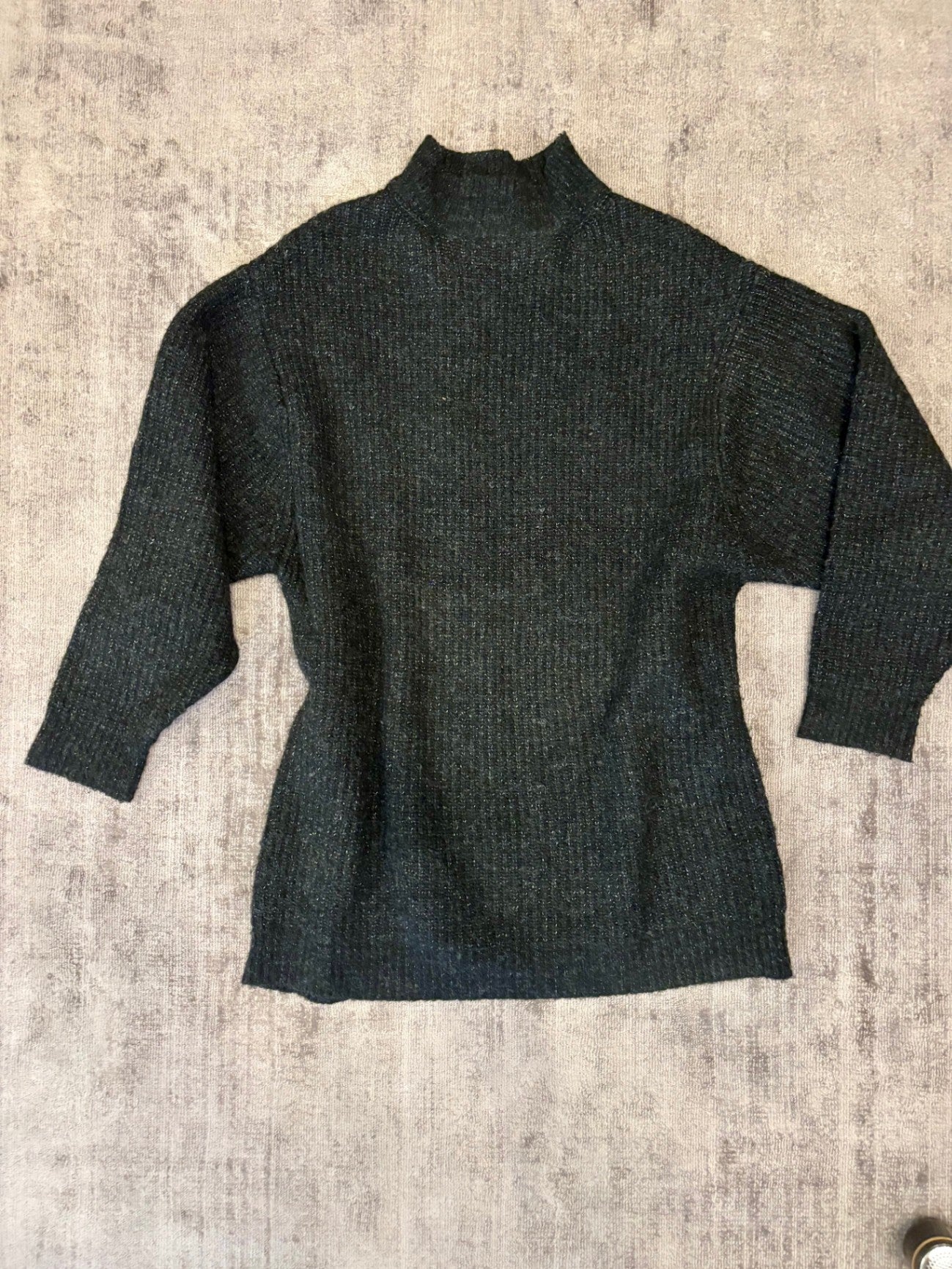 Zara Oversized Pullover S Dunkelgrau