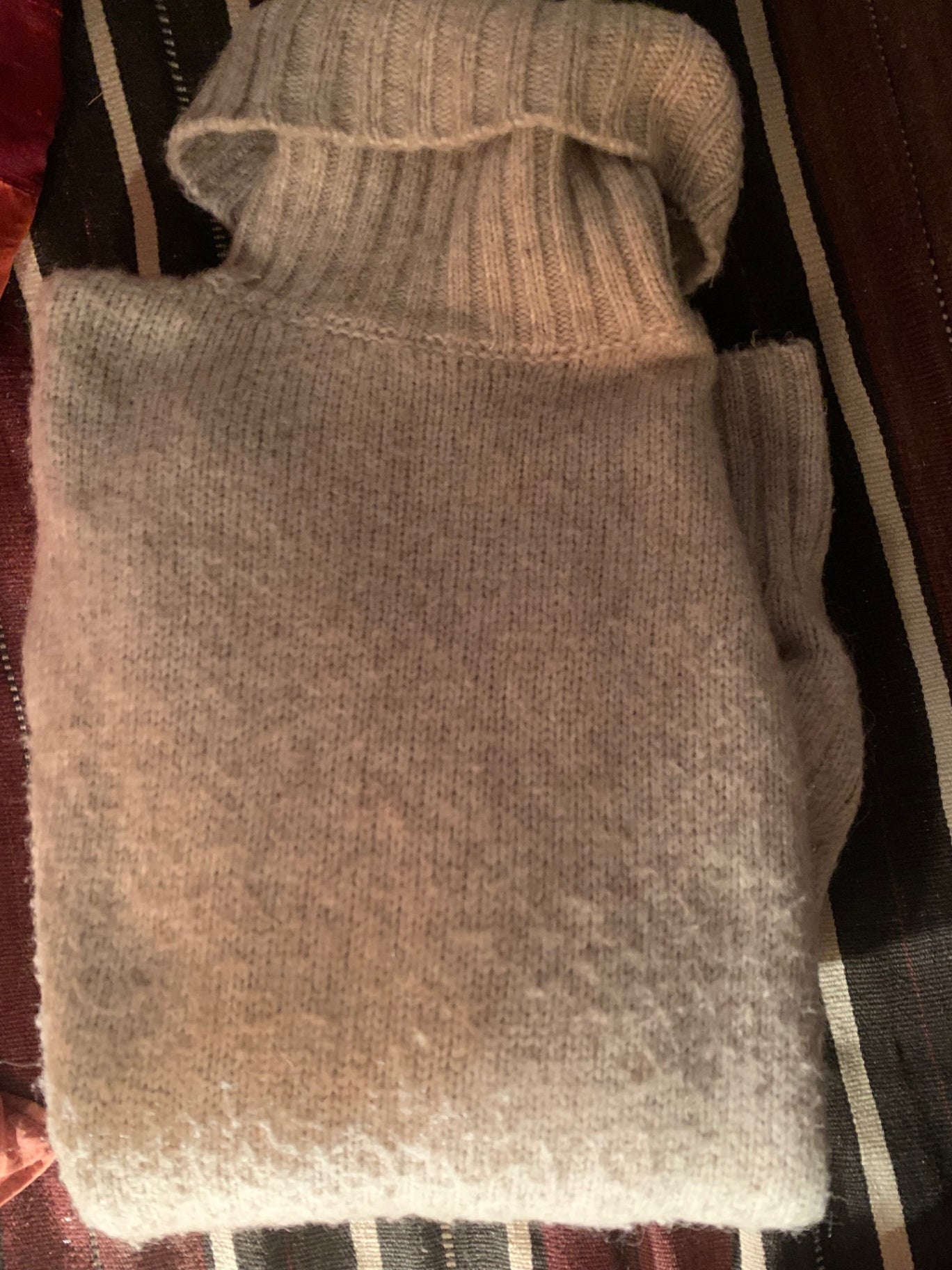 Pulloverkleid M Grau